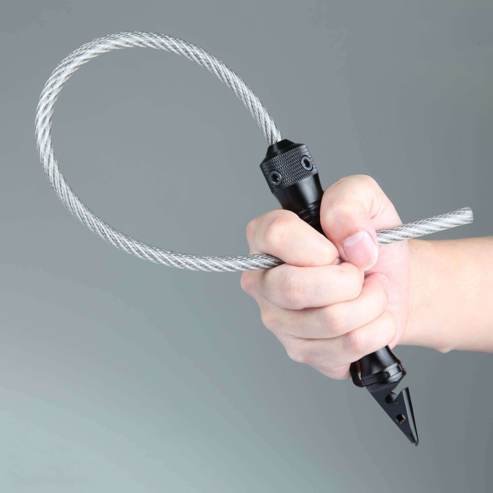 Stinger Whip Car Emergency Tool with Seat Belt Cutter and Window Breaker (Elite Edition, Black) - Image 10