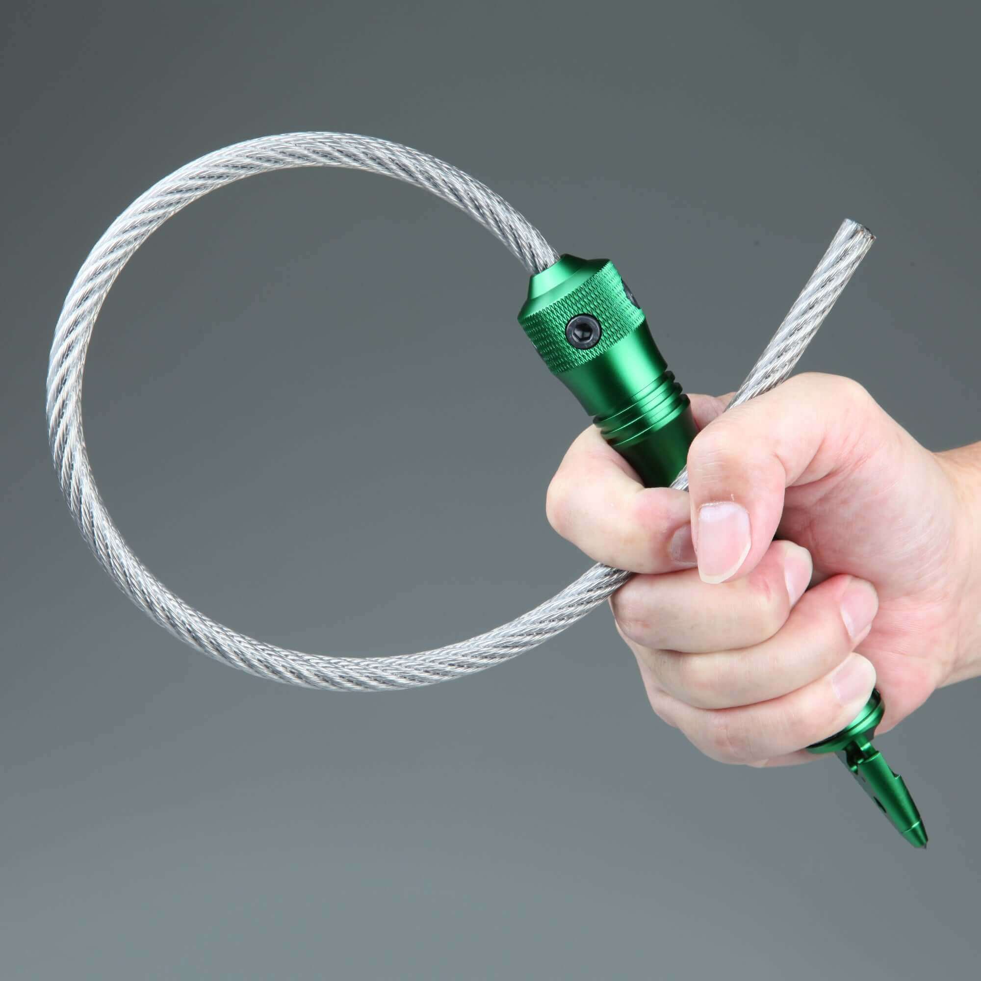 Stinger Whip Car Emergency Tool with Seat Belt Cutter and Window Breaker (Elite Edition, Green) - Image 15