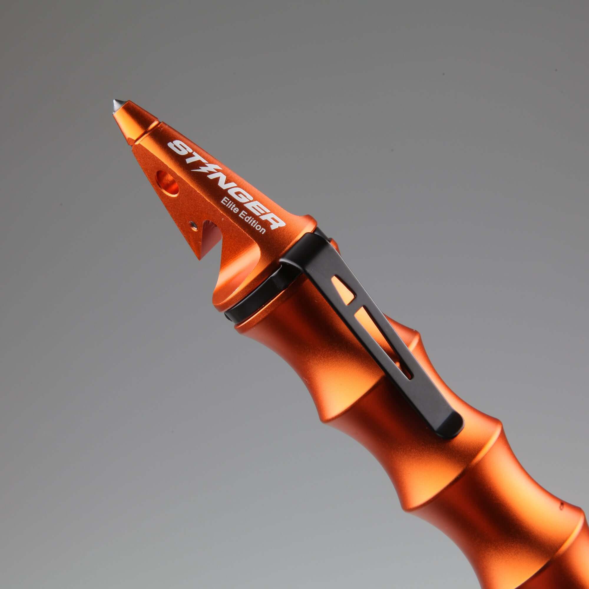 Stinger Whip Car Emergency Tool with Seat Belt Cutter and Window Breaker (Elite Edition, Orange) - Image 13