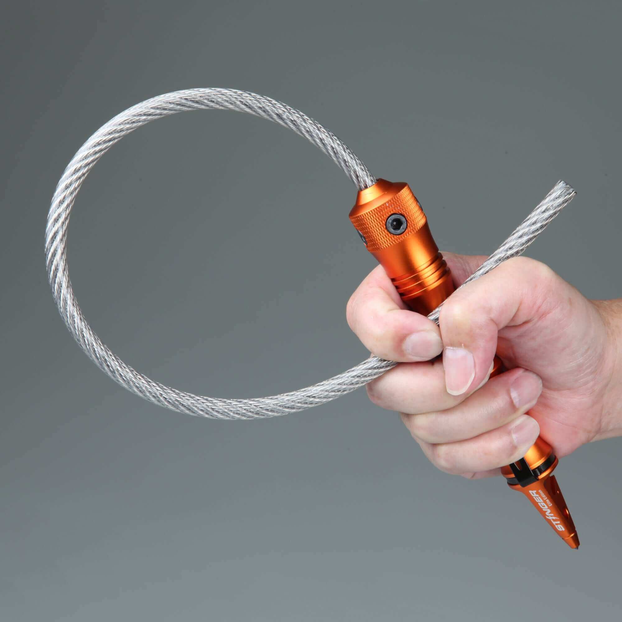 Stinger Whip Car Emergency Tool with Seat Belt Cutter and Window Breaker (Elite Edition, Orange) - Image 16