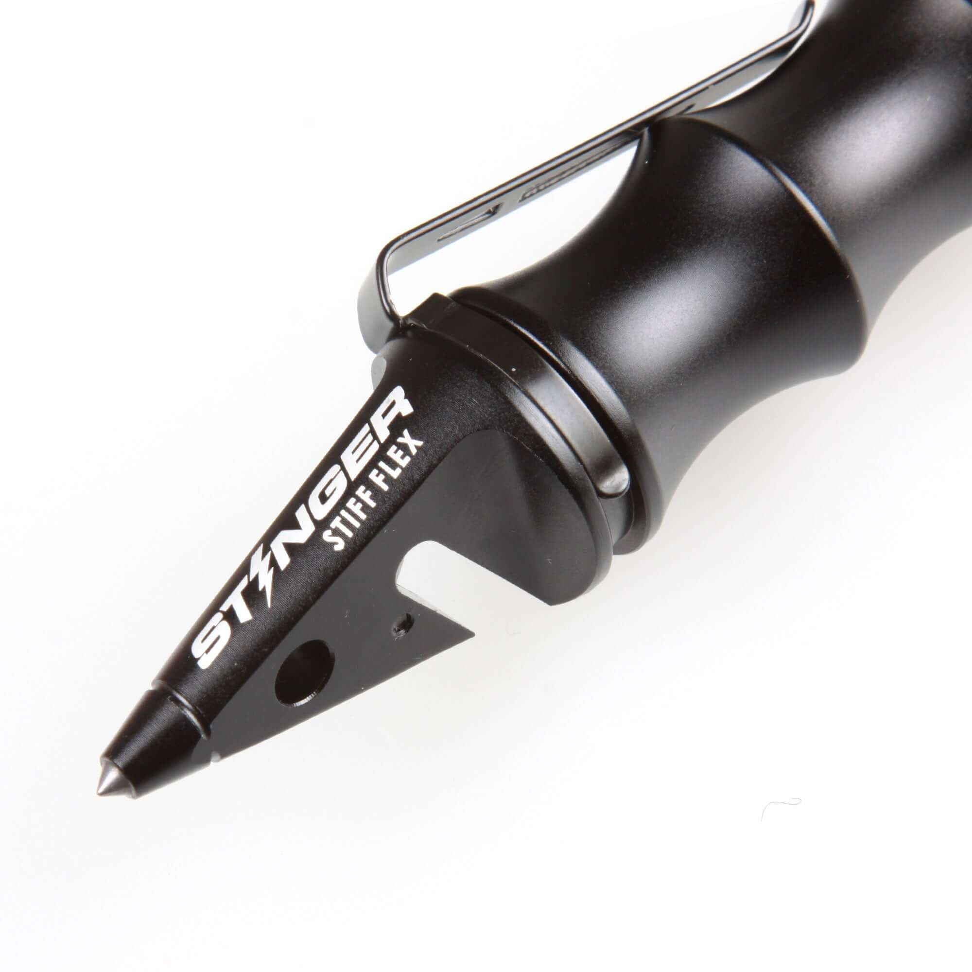 Stinger Whip Car Emergency Tool with Seat Belt Cutter and Window Breaker (Stiff Flex Edition, Black) - Image 8