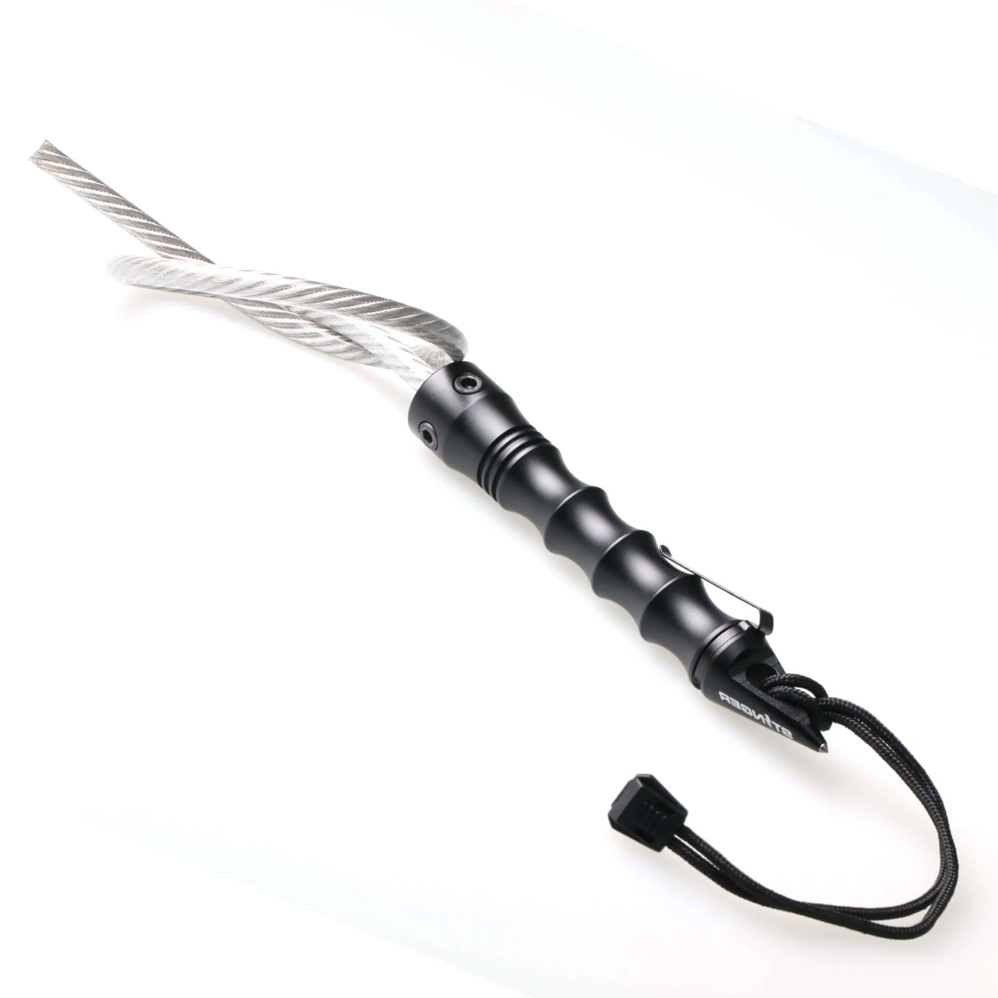 Stinger Whip Car Emergency Tool with Window Breaker (Black) - Image 12