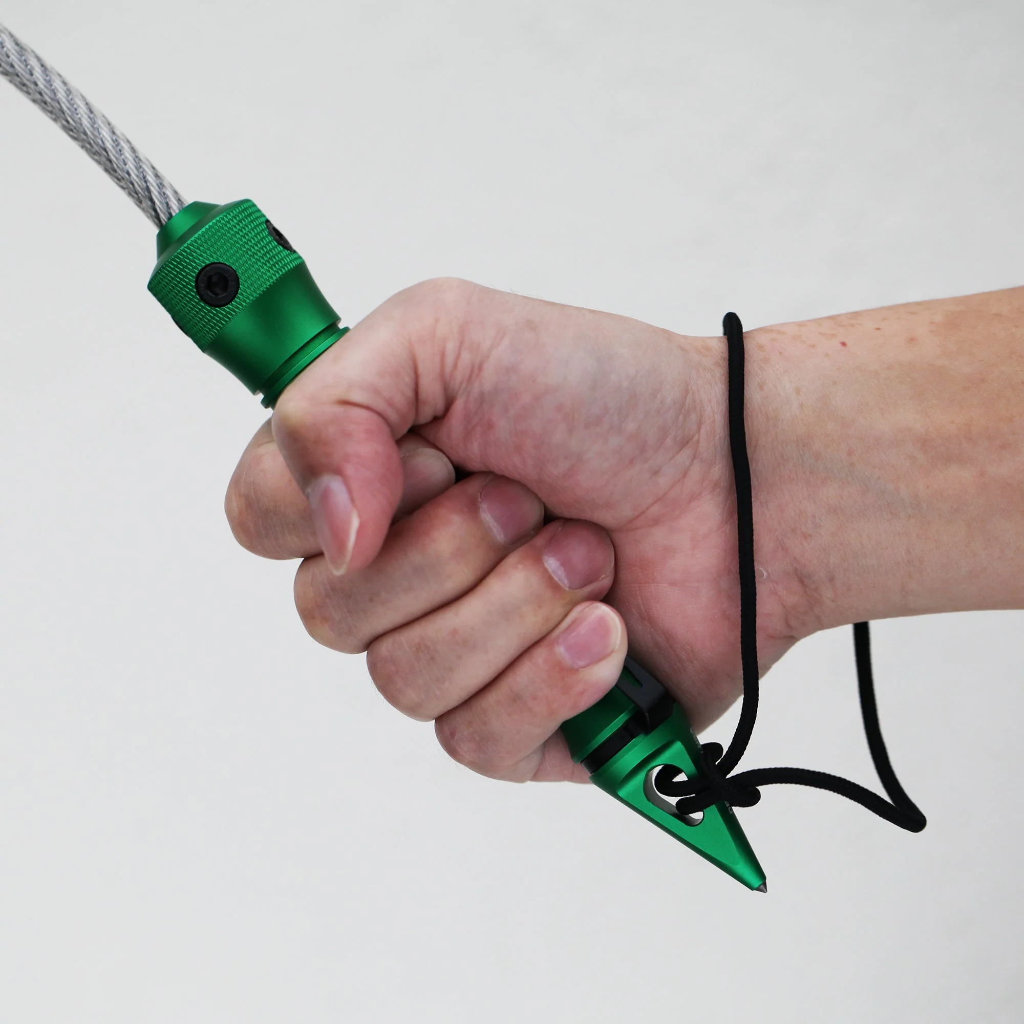 Stinger Whip Car Emergency Tool with Window Breaker (Midnight Green) - Image 8