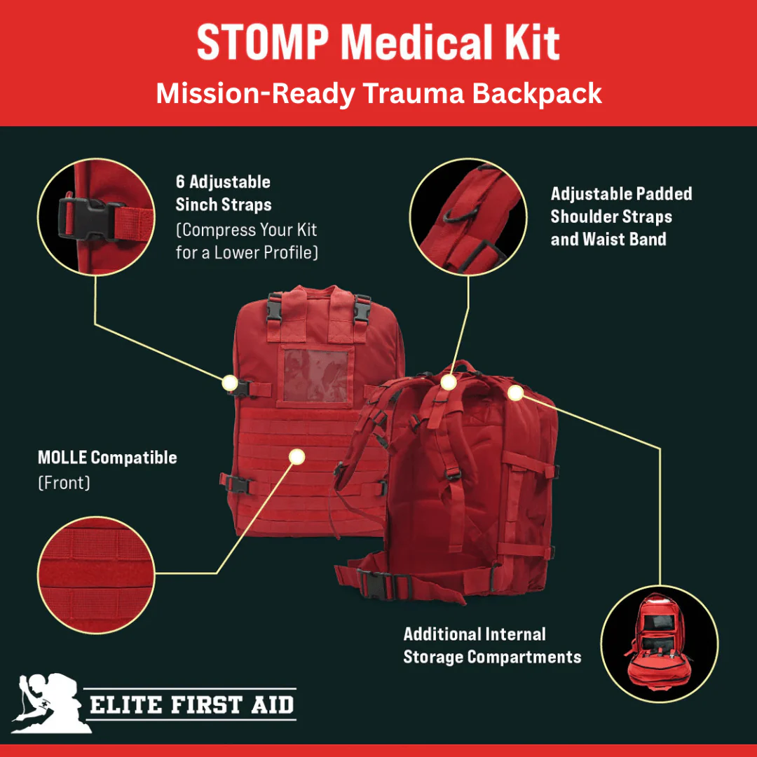 STOMP Medical Backpack | Fully Stocked - Image 11