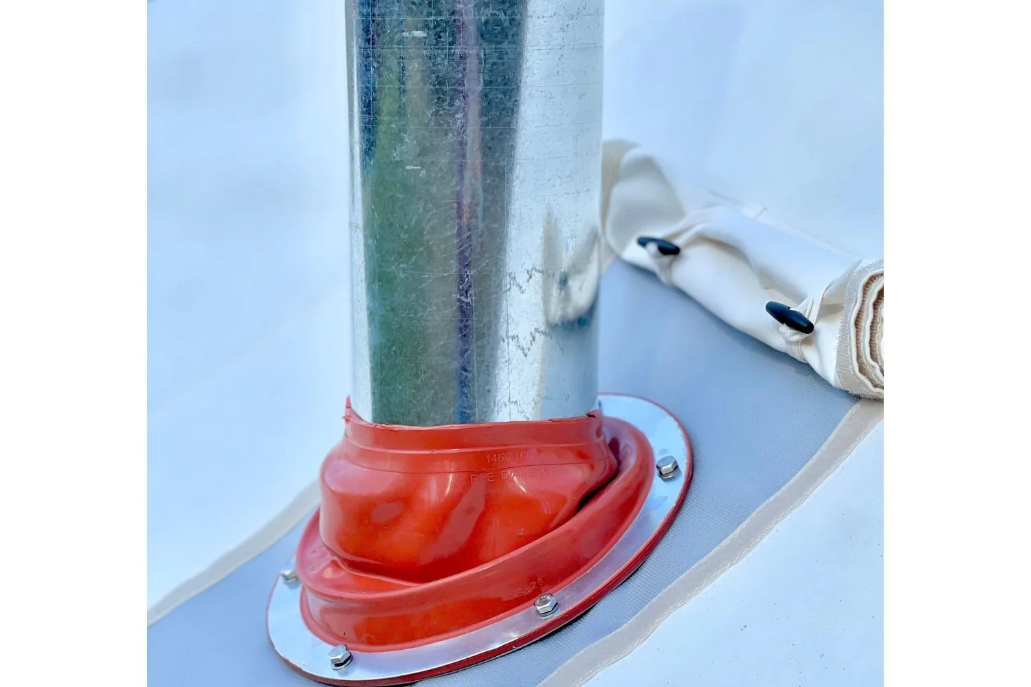 Stove Jack Flashing Kit | Tent Stove Boot | XL - Image 5