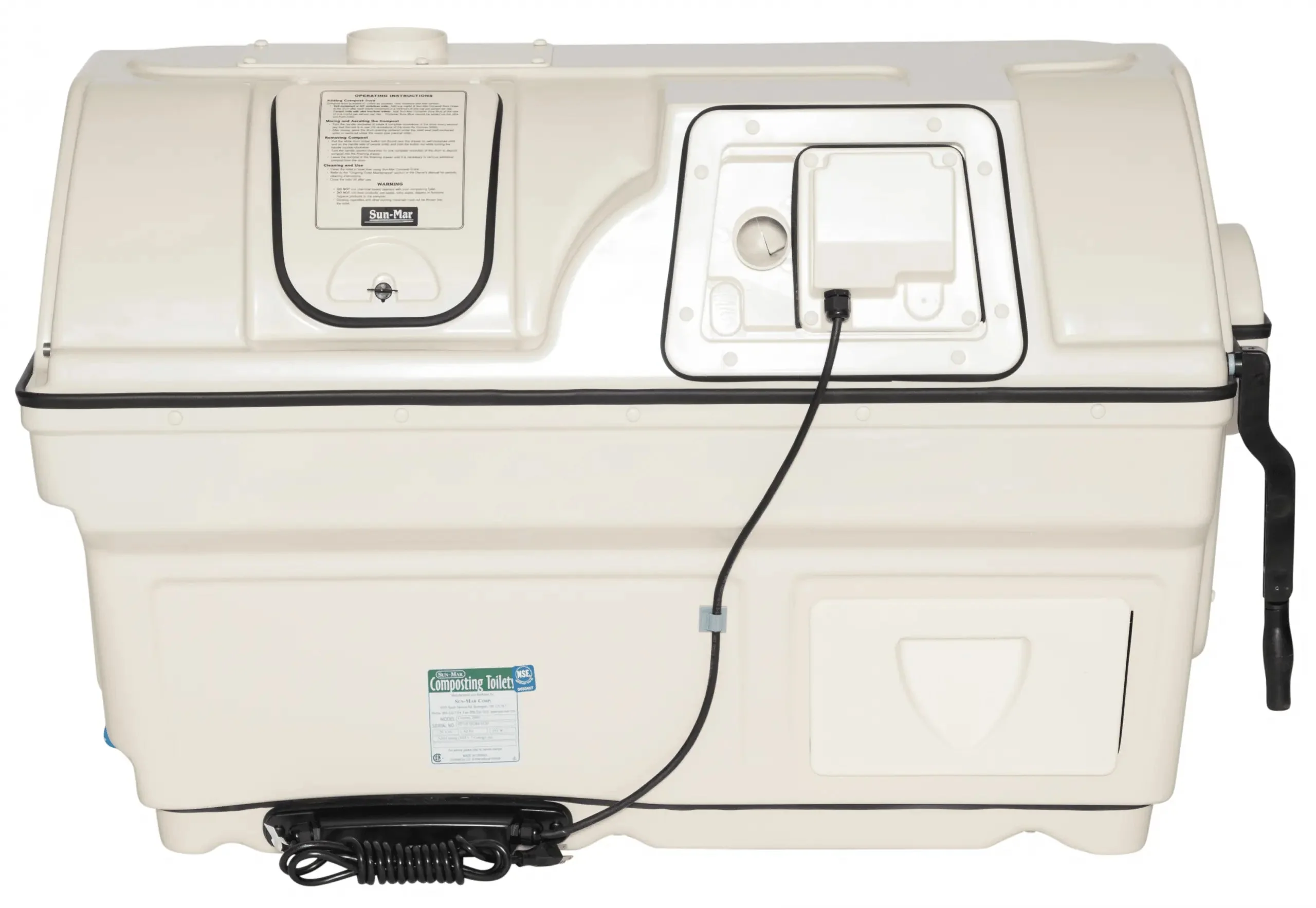 Sun-Mar CenTrex 2000 Central Composting Toilet System - Image 2