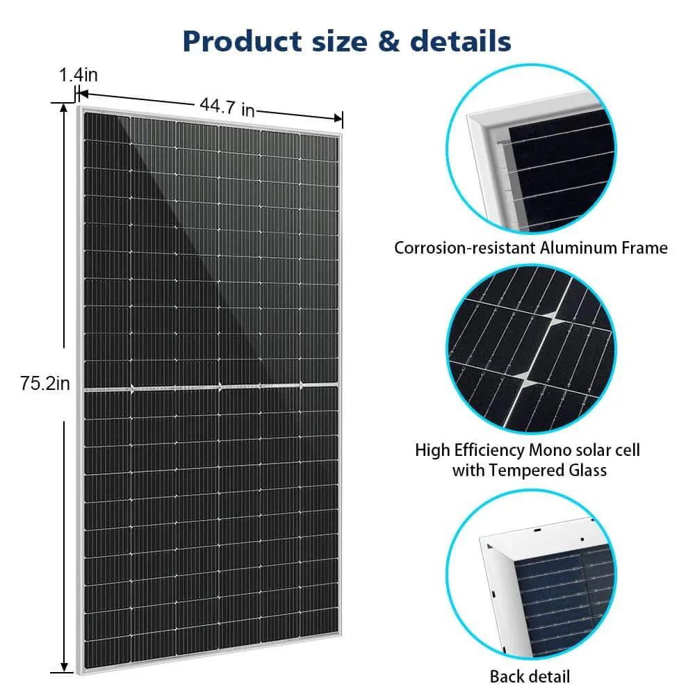 Sungold Power 460 Watt Bifacial PERC Solar Panel (SC) - Image 5