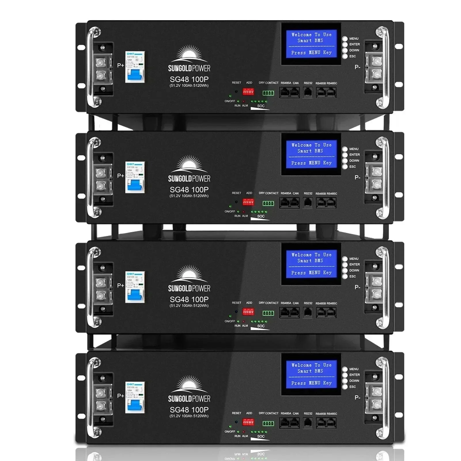 Sungold Power 48V 100AH Server Rack LiFePO4 Lithium Battery SG48100P - Image 8