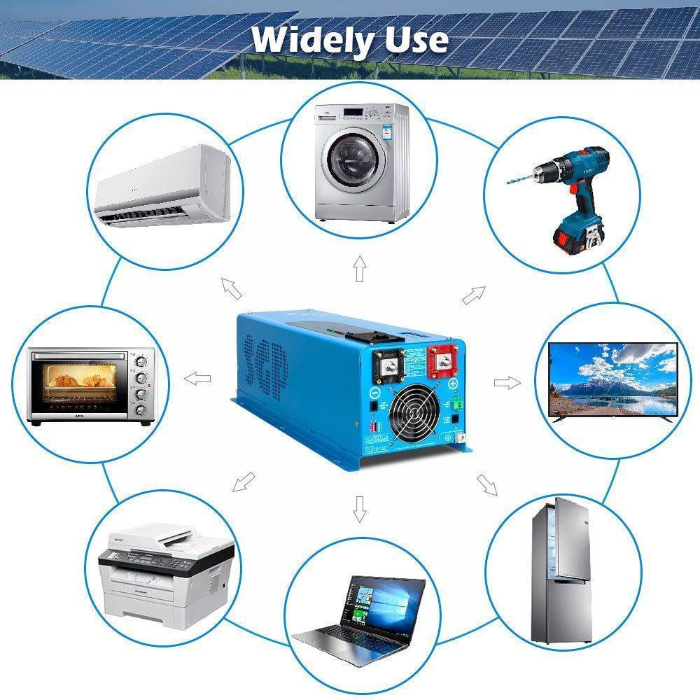Sungold Power 6000W DC 48V Split Phase Pure Sine Wave Inverter With Charger - Image 5