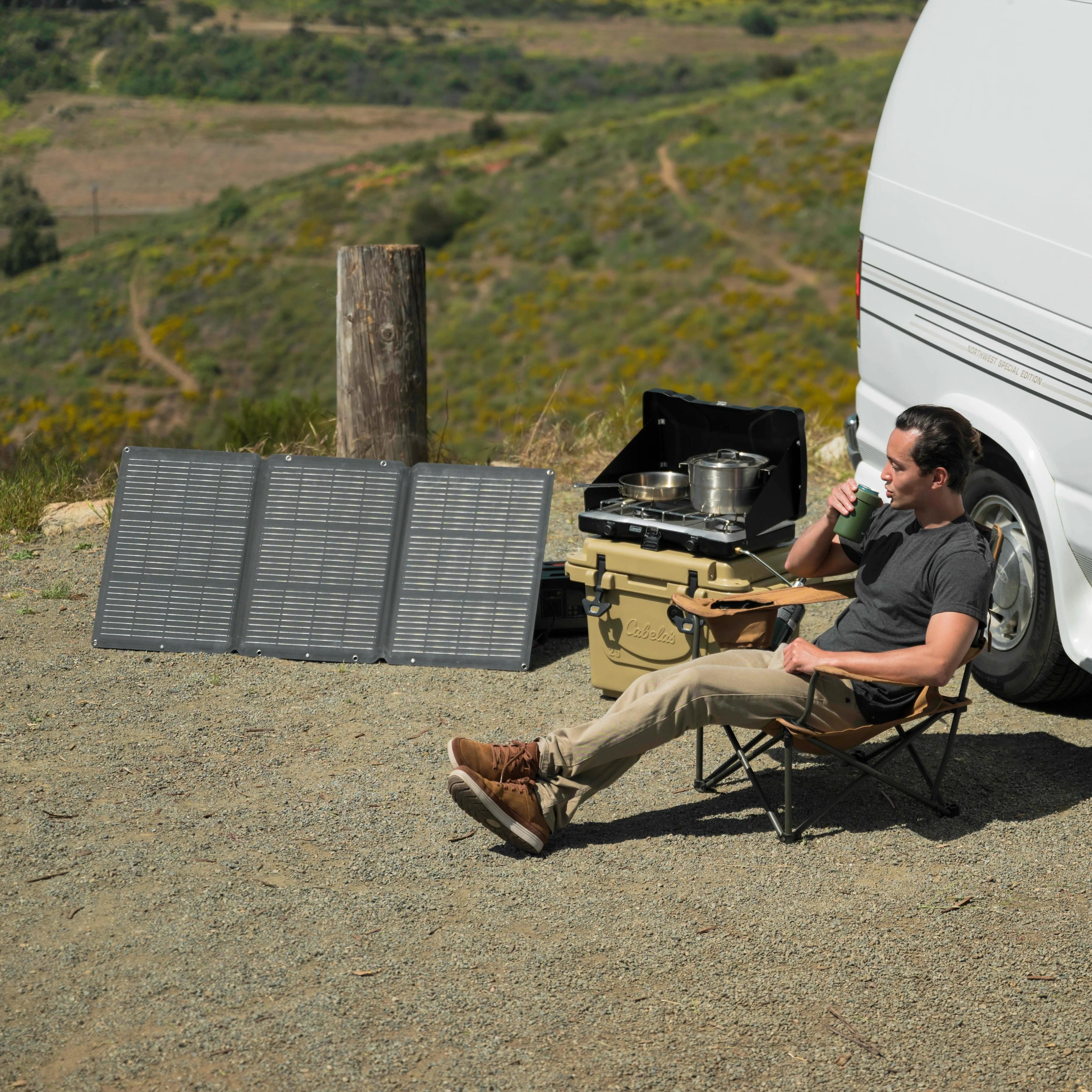SunJack 120 Watt ETFE Foldable Portable Solar Panel with Kickstands - Image 10