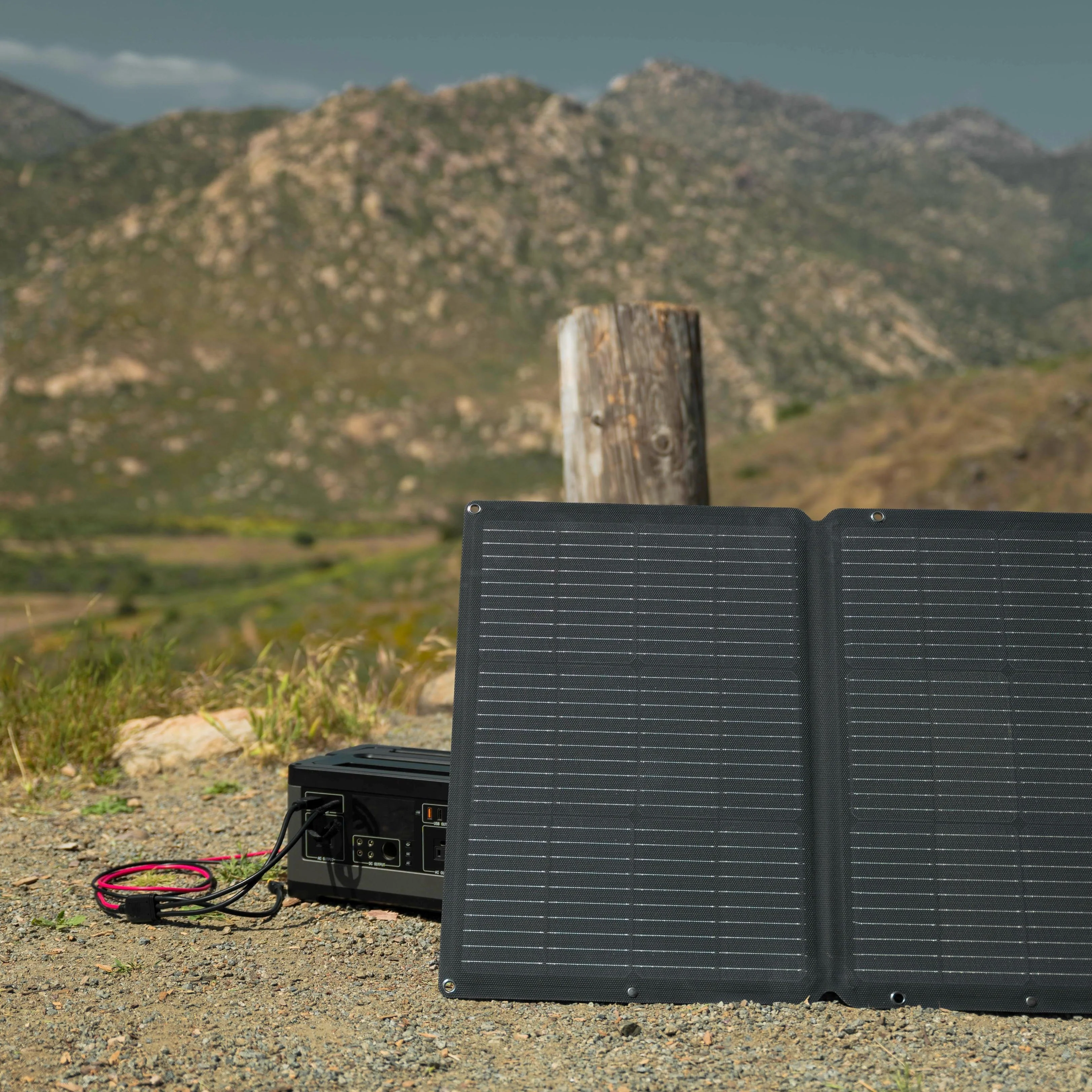 SunJack 120 Watt ETFE Foldable Portable Solar Panel with Kickstands - Image 11