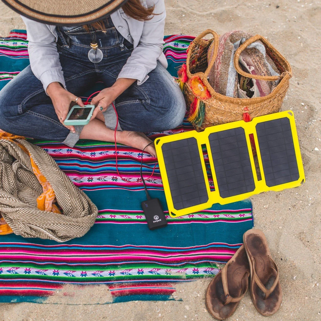 SunJack 25 Watt ETFE Foldable Portable Solar Panel Charger - Image 15