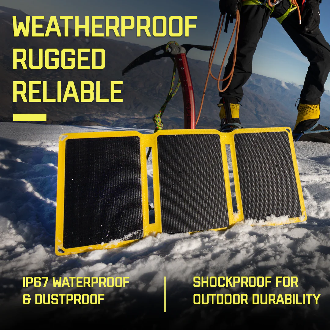 SunJack 25 Watt ETFE Foldable Portable Solar Panel Charger - Image 3