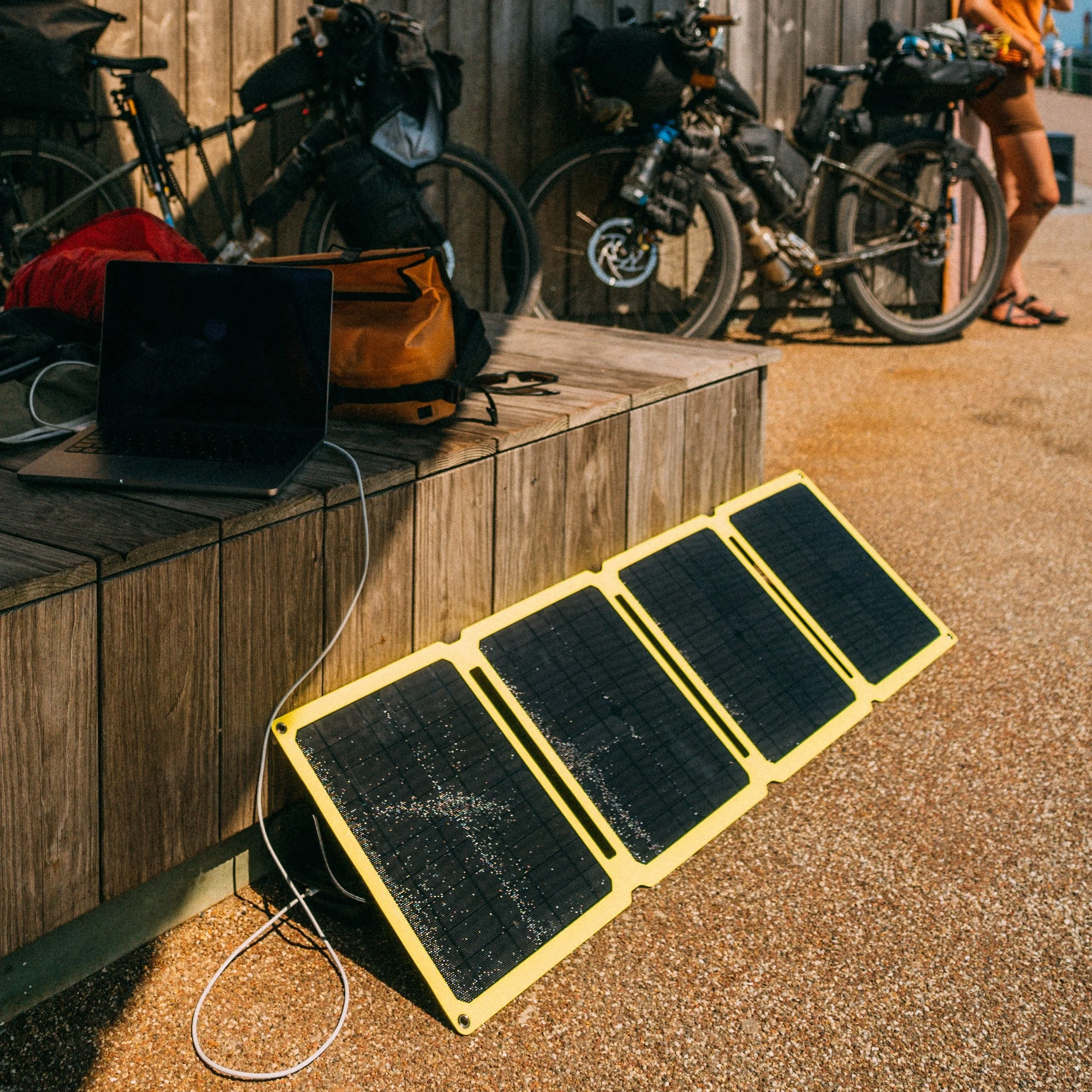 SunJack 60 Watt ETFE Foldable Portable Solar Panel Charger with Kickstands - Image 9