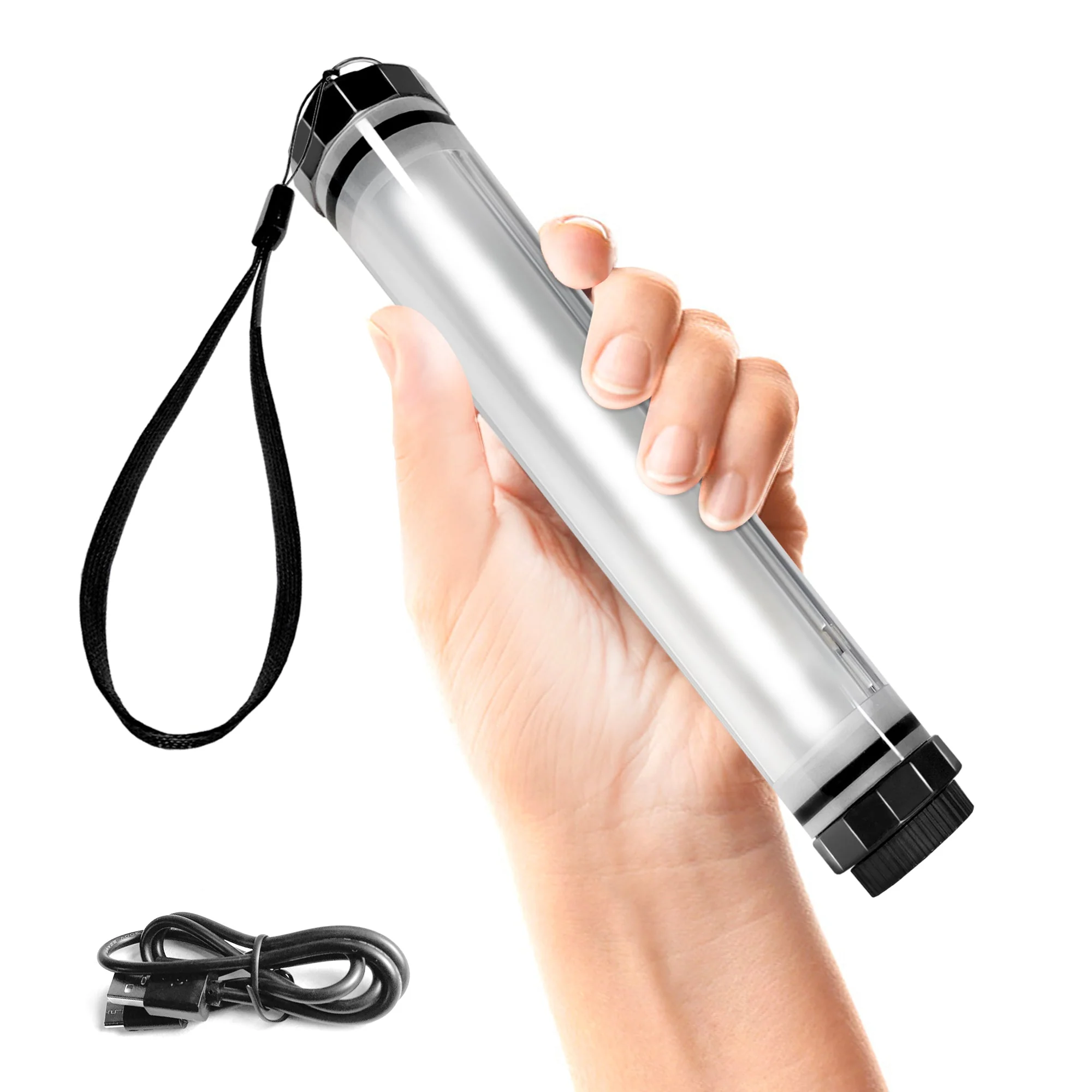 SunJack Waterproof LightStick Camplight with Power Bank - Image 2