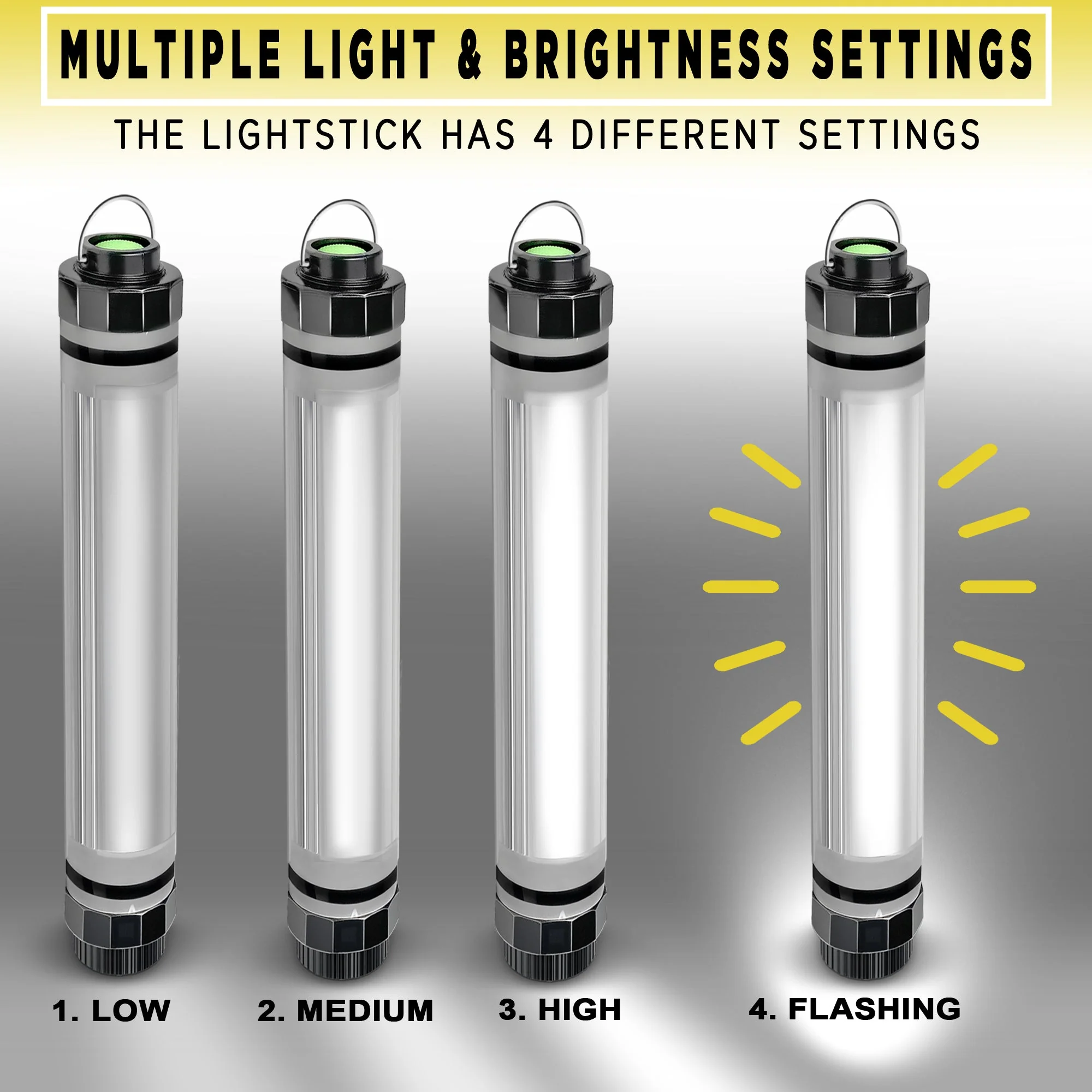 SunJack Waterproof LightStick Camplight with Power Bank - Image 5