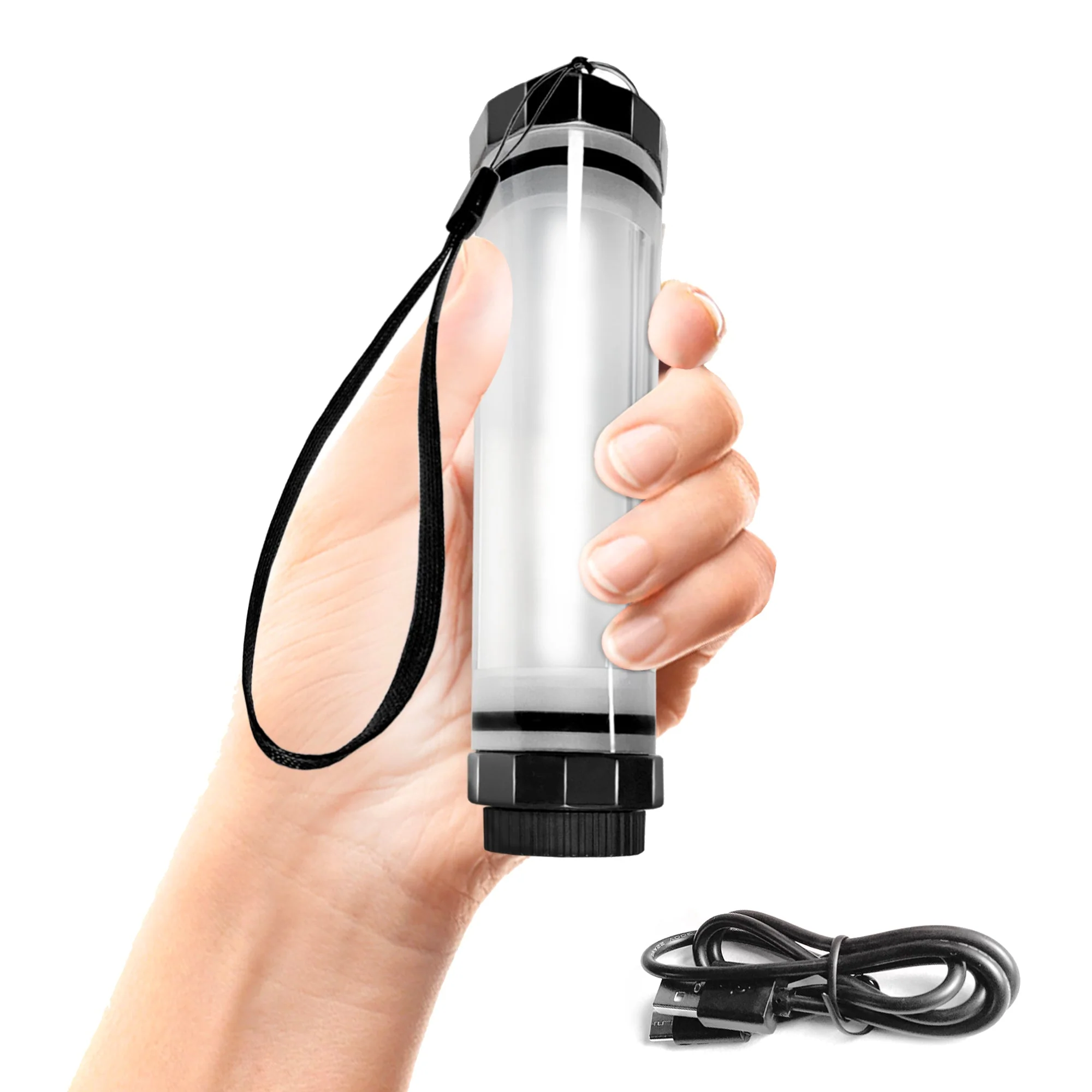 SunJack Waterproof LightStick Mini Camplight with Power Bank - Image 2