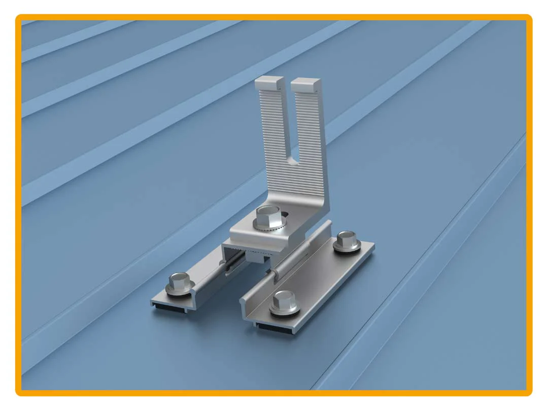 Sunmodo MRB | Metal Roof Mounting Attachment (Rail-Less System) - Image 2