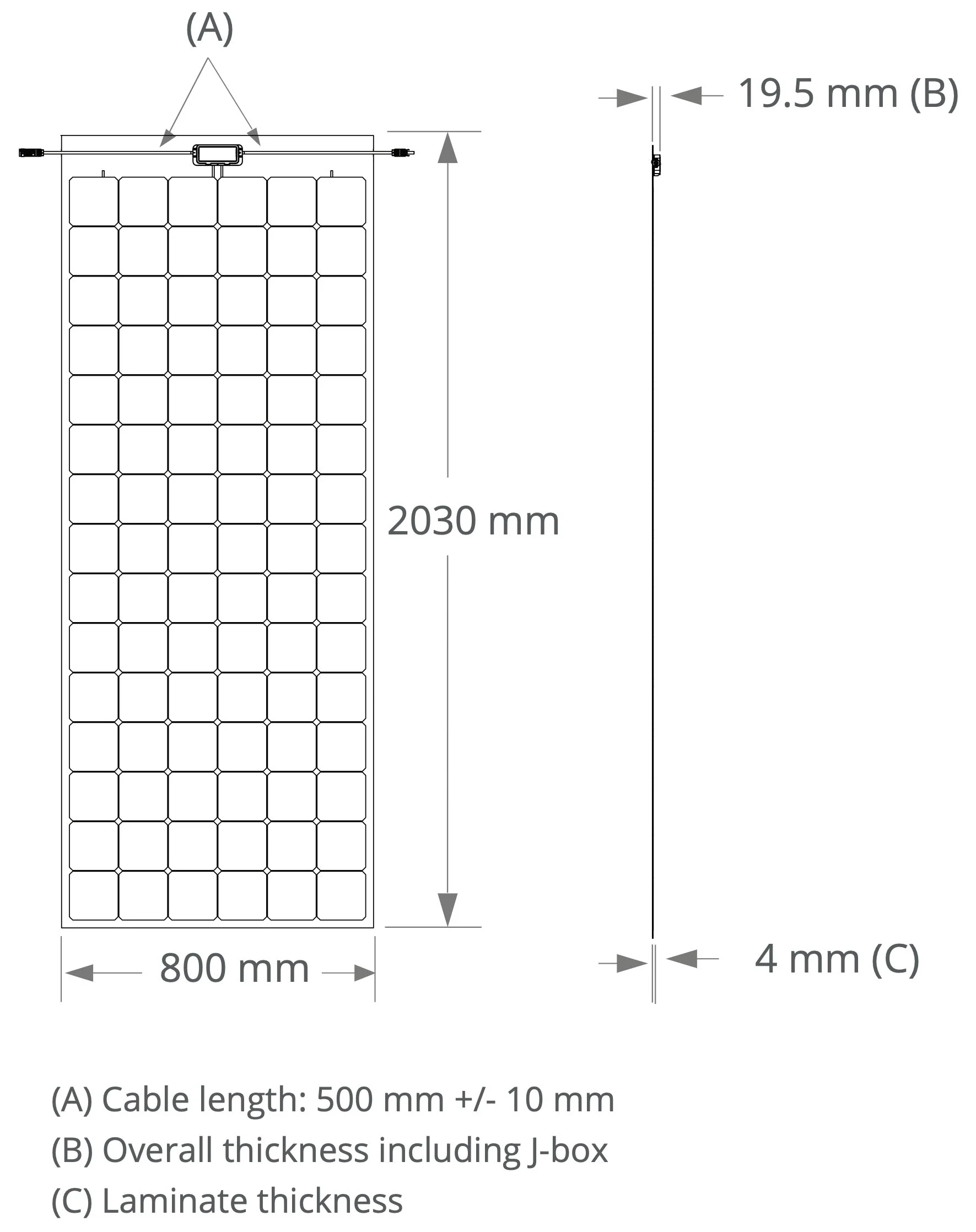 Sunpower Maxeon Air 330W Flexible Solar Panel - Image 4