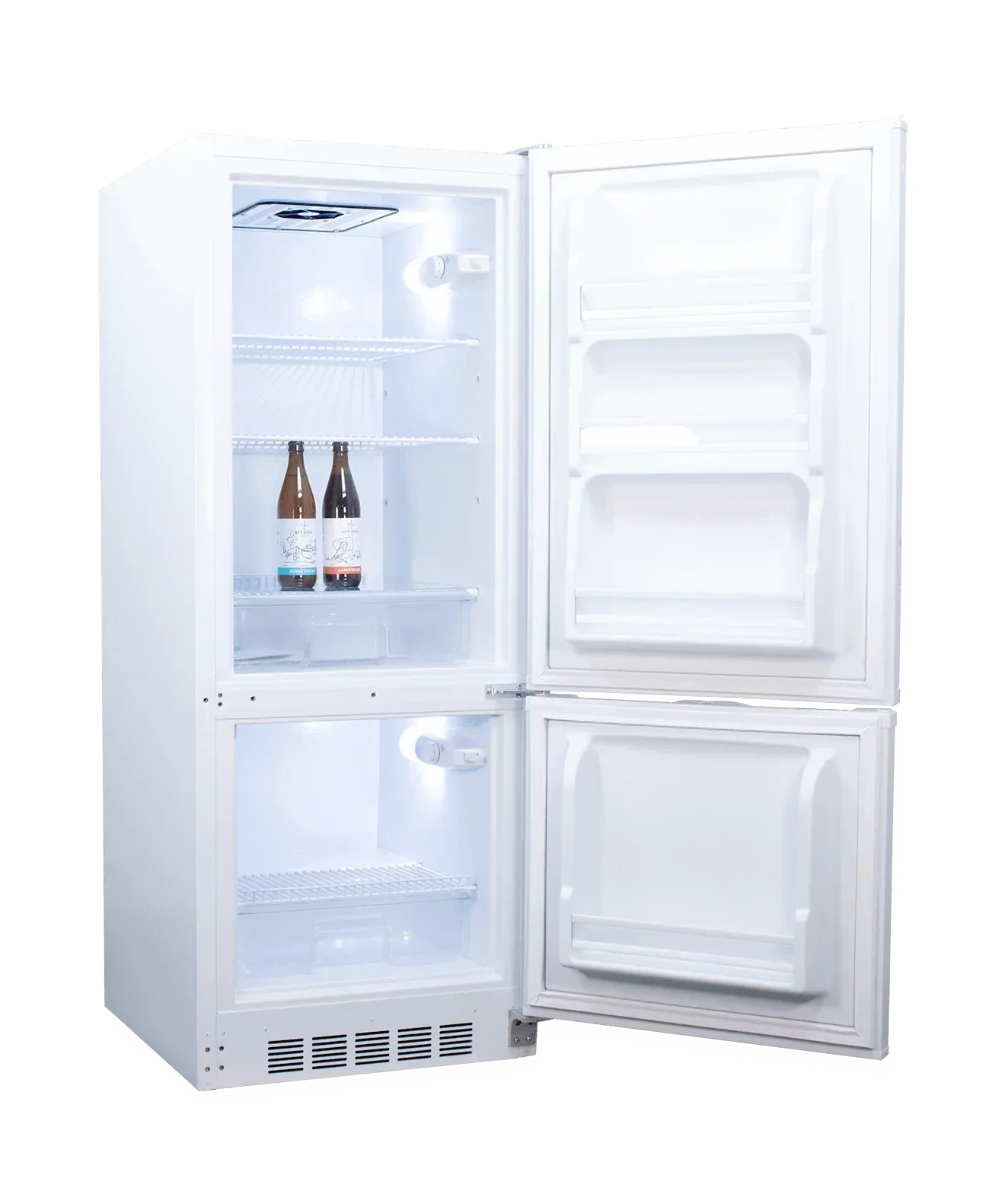 SunStar 10CU Solar DC/AC Refrigerator - White ST-10RF-W - Image 2