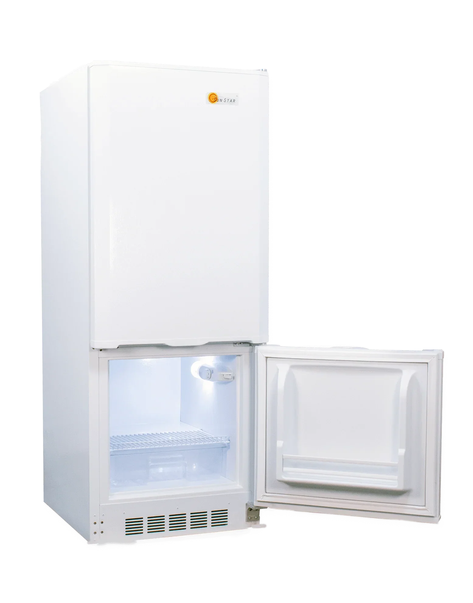 SunStar 10CU Solar DC/AC Refrigerator - White ST-10RF-W - Image 9