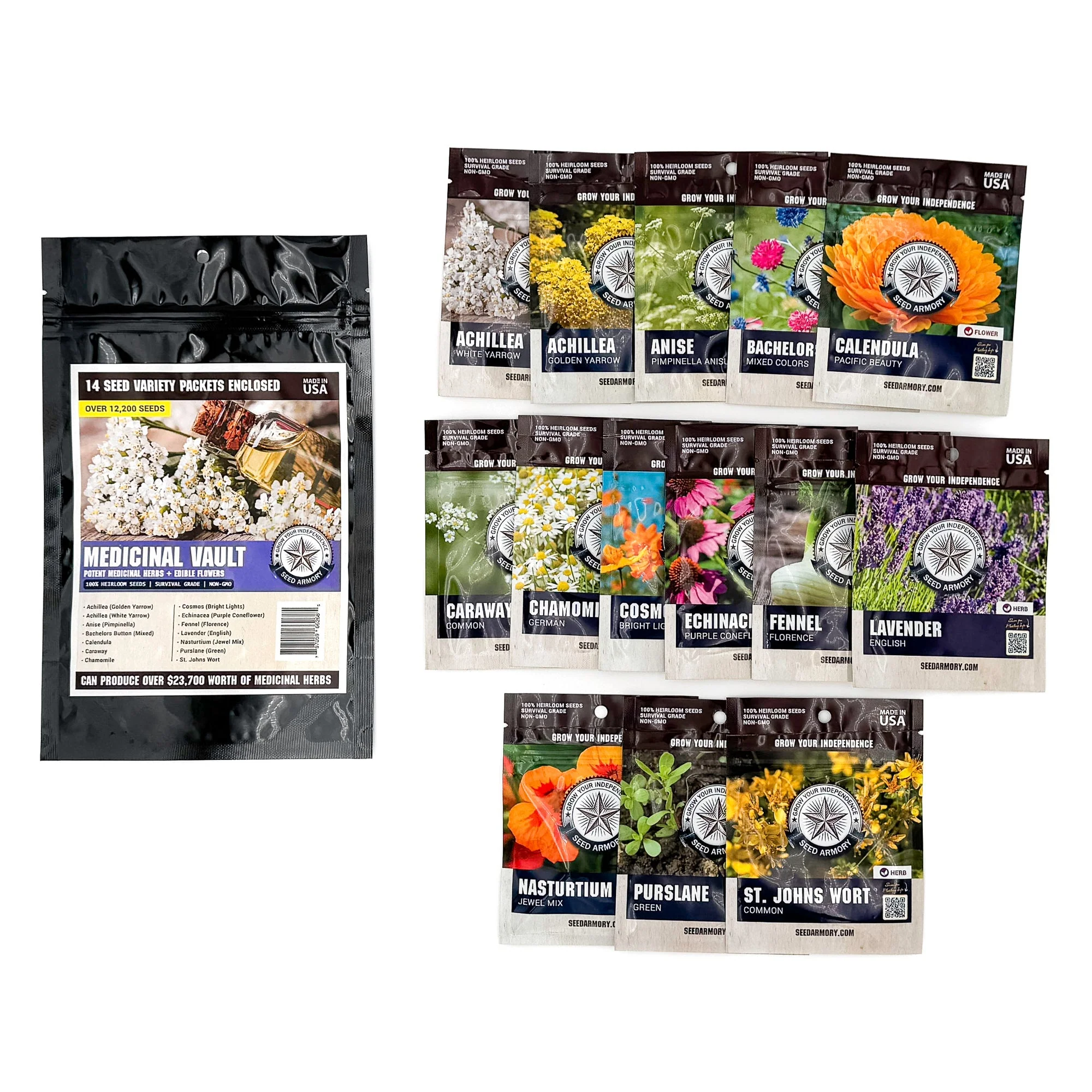 Survival Seed Vault Super Kit - 77 Varieties - Image 10