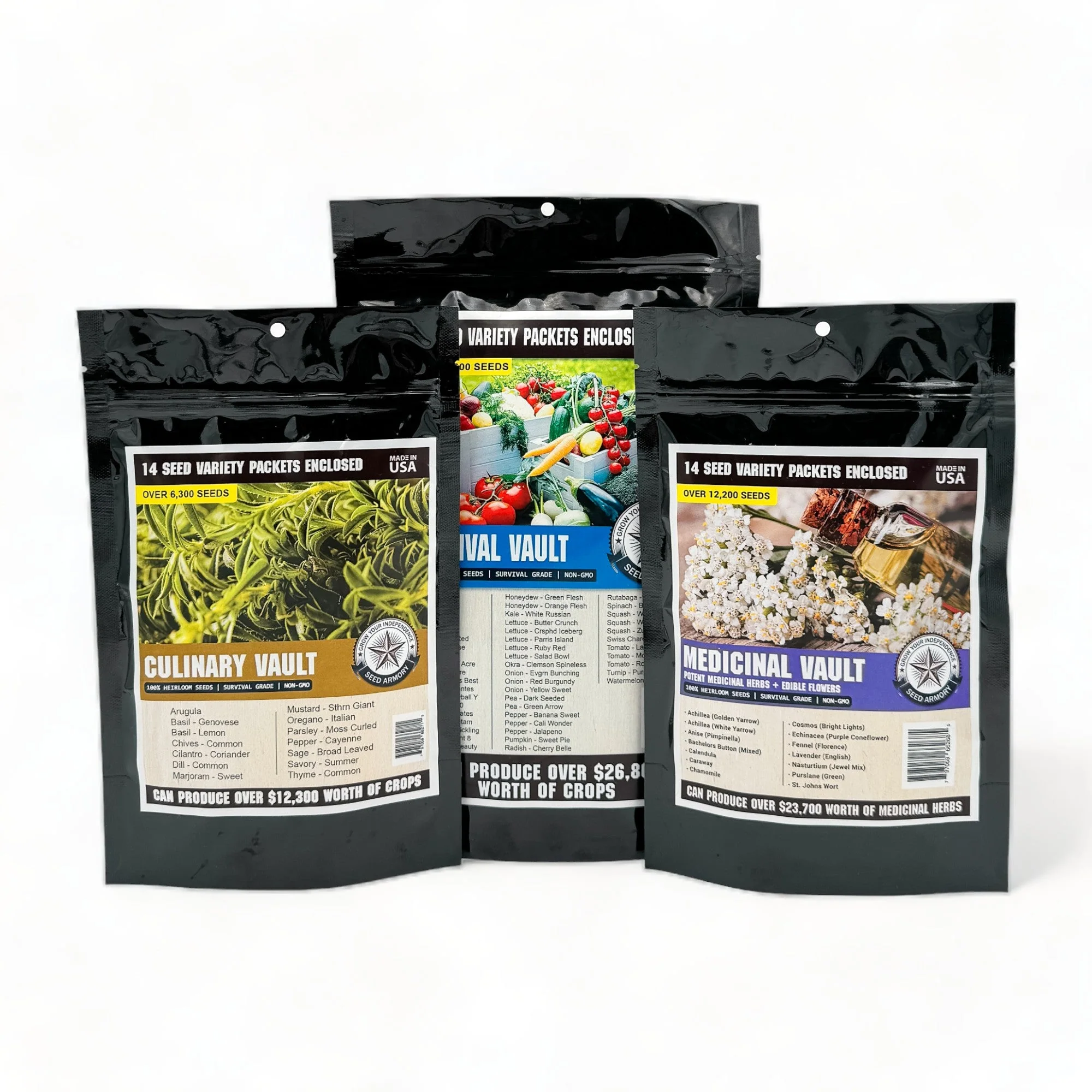 Survival Seed Vault Super Kit - 77 Varieties - Image 4