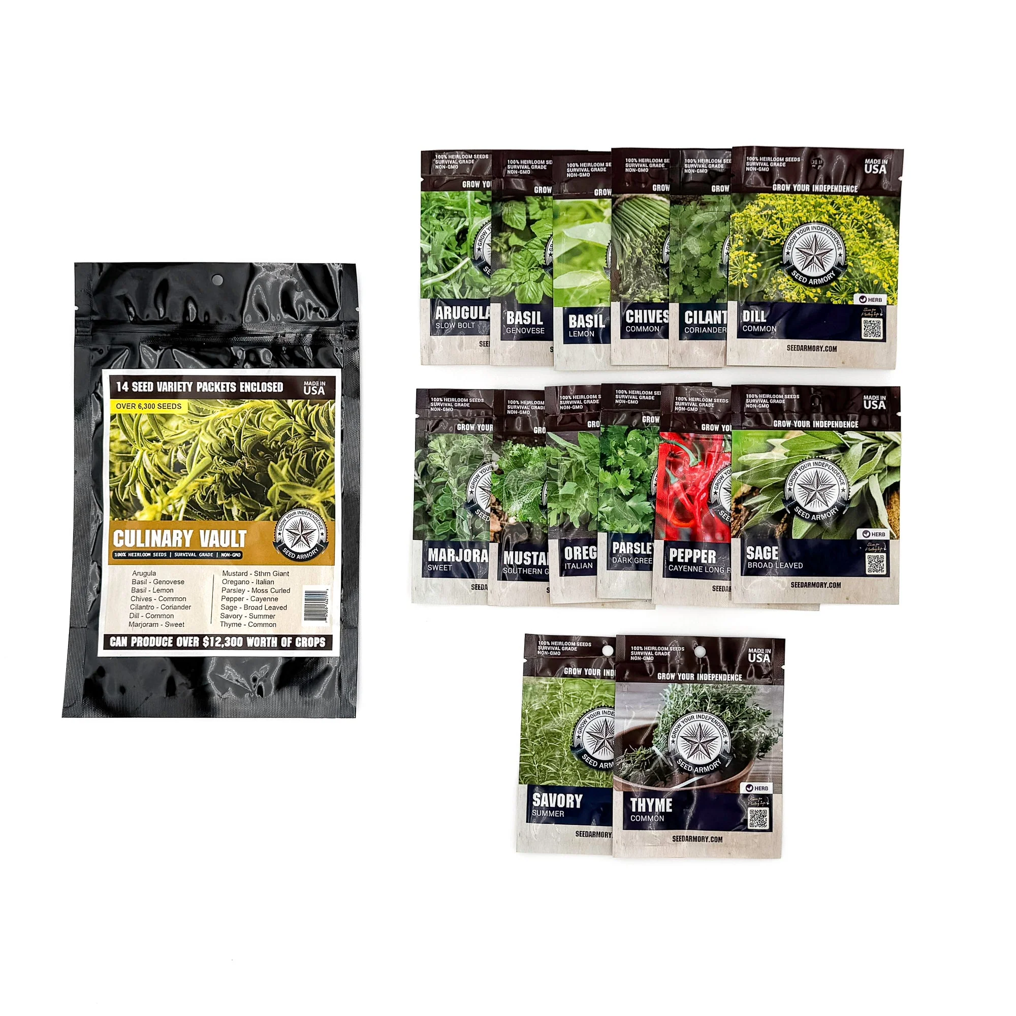 Survival Seed Vault Super Kit - 77 Varieties - Image 9