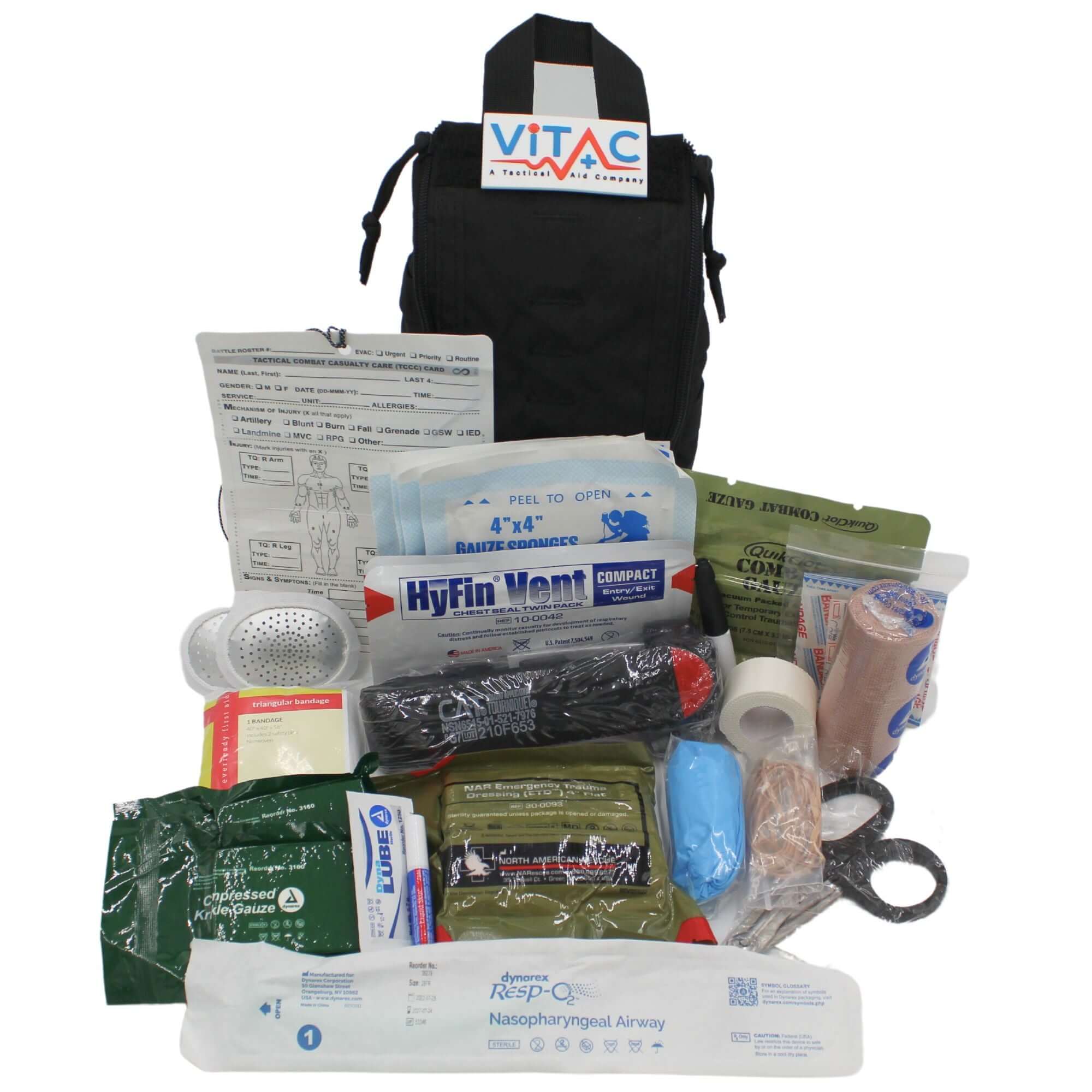 Tactical Individual First Aid Kit (IFAK) – TCCC Compliant Trauma Kit - Image 12