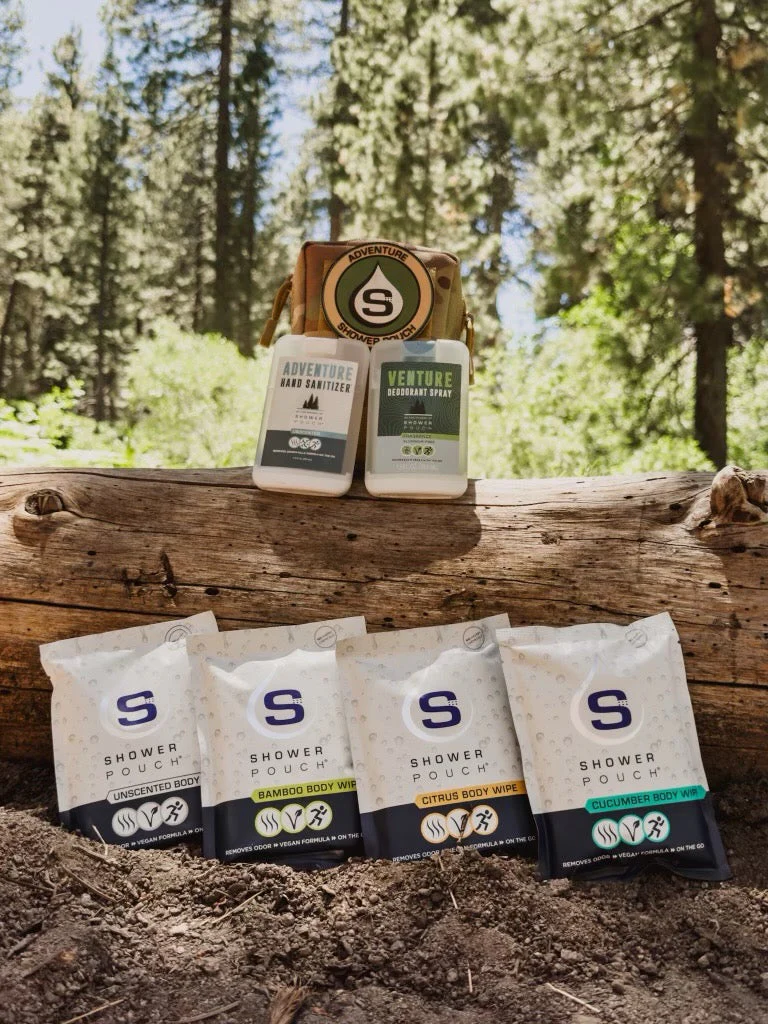 Tactical Molle Zipper Bag + Adventure Sampler Kit: 4 Shower Pouches, 1 Hand Sanitizer (80%), and 1 Deodorant - Image 7