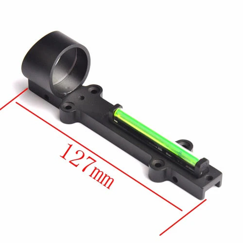 Tactical Red Green Fiber Red Green Dot Sight Scope Holographic Sight Fit Shotgun Rib Rail Hunting Shooting - Image 3