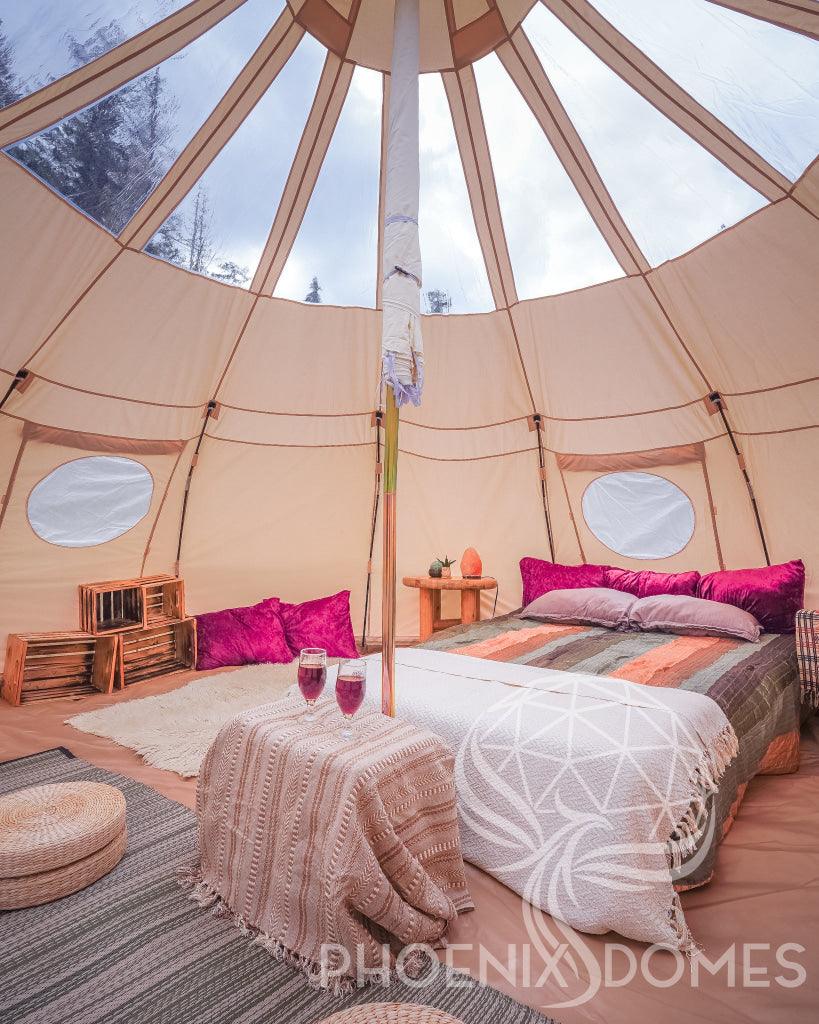 Teardrop Stargazer Glamping Tent - Phoenix Domes - Image 3