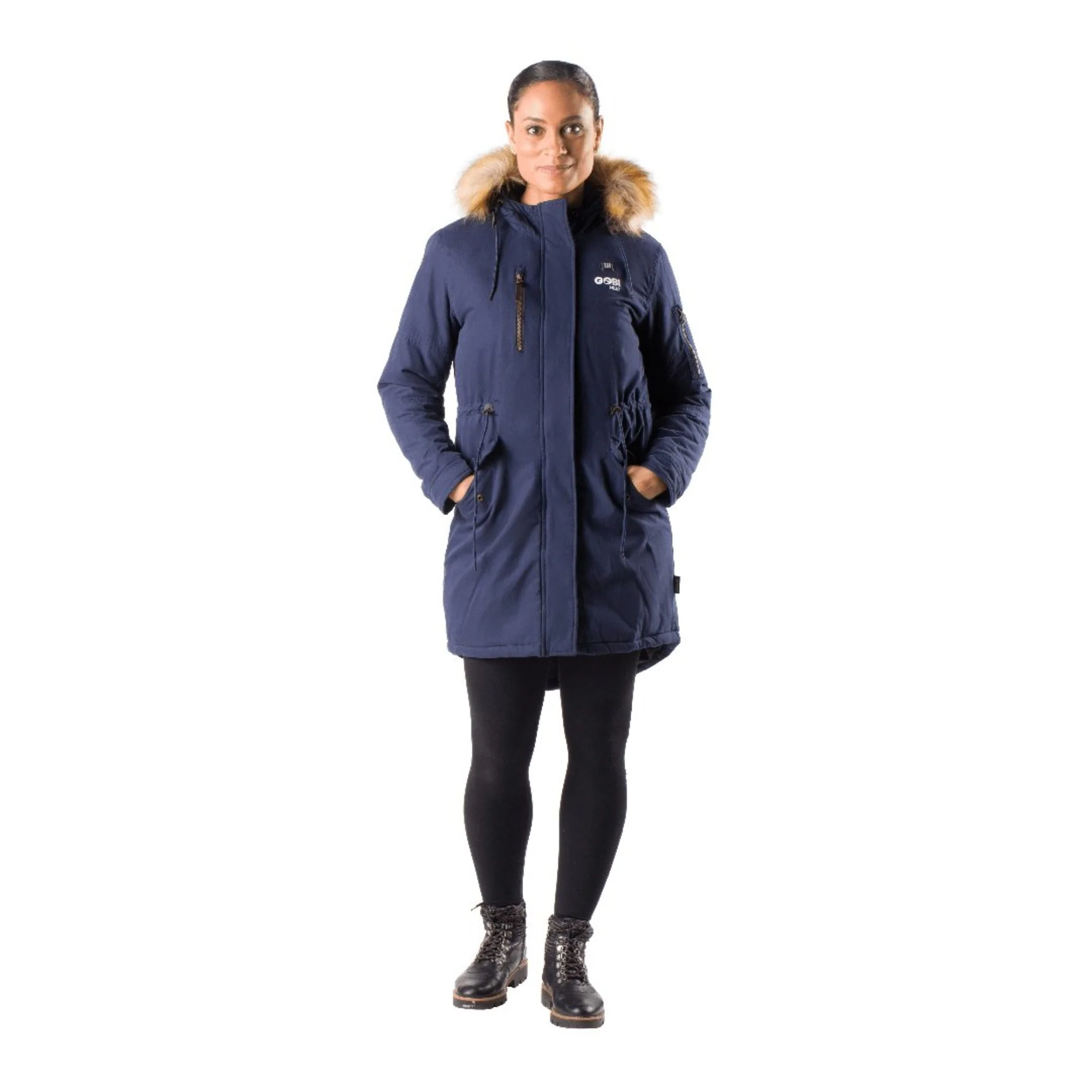 Terra Womens Heated Parka - Image 2