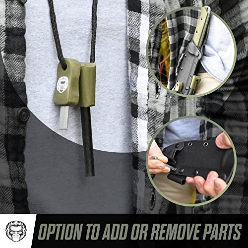 The Bushwhacker D2 Steel Bushcraft Survival Knife Gift Set (Selection) - Image 6