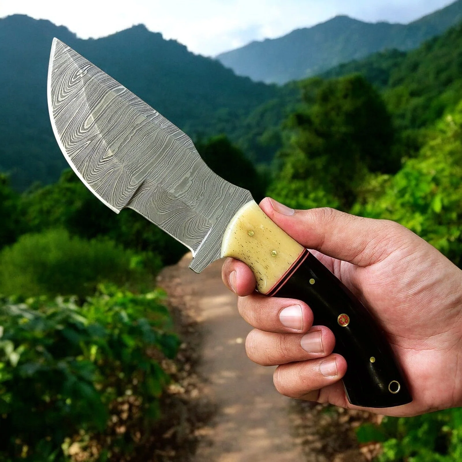 The Hunted Knives – Custom Handmade Tom Brown Tracker Knife - Image 5