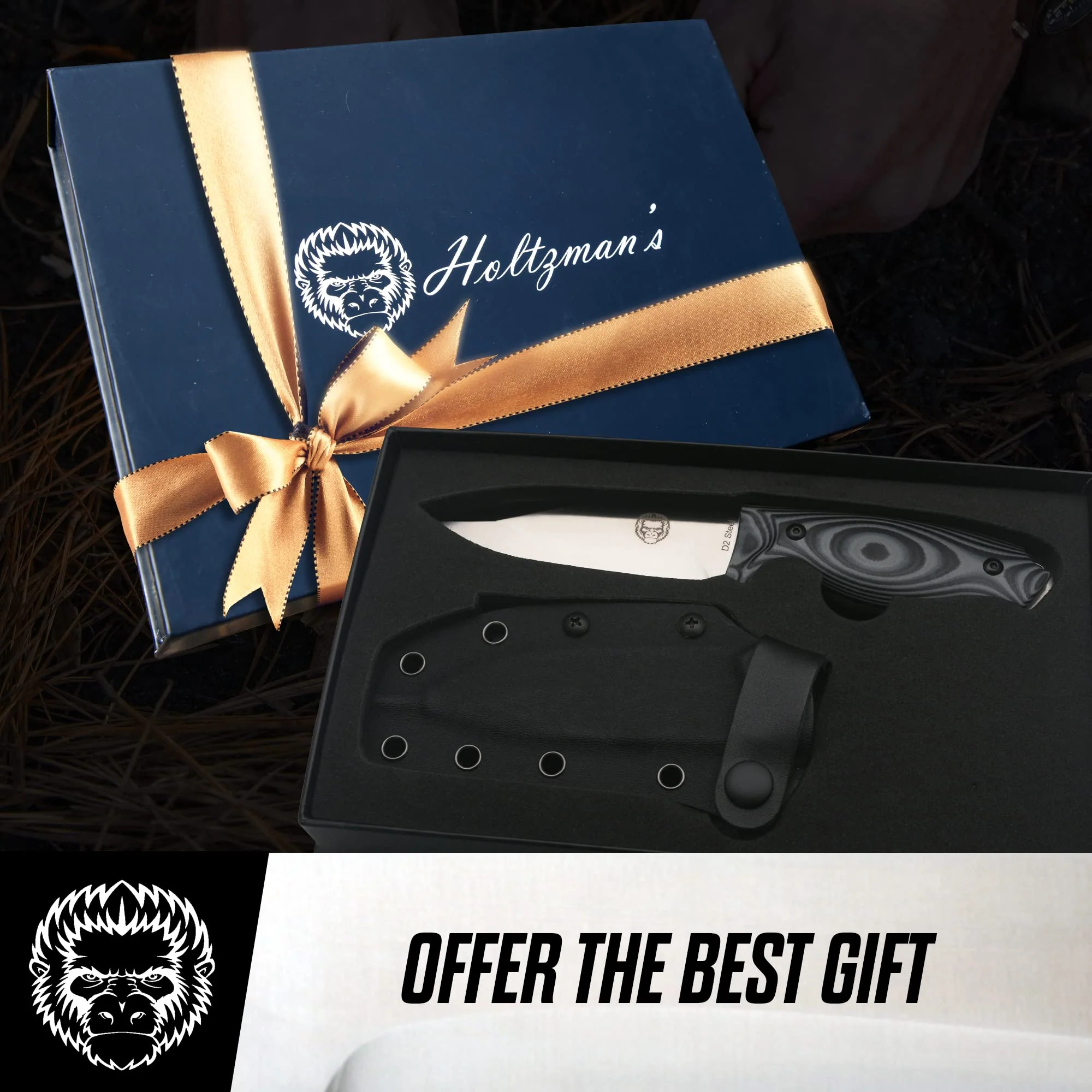 The Naked Silverback Survival Knife Giftset for Men - Image 4