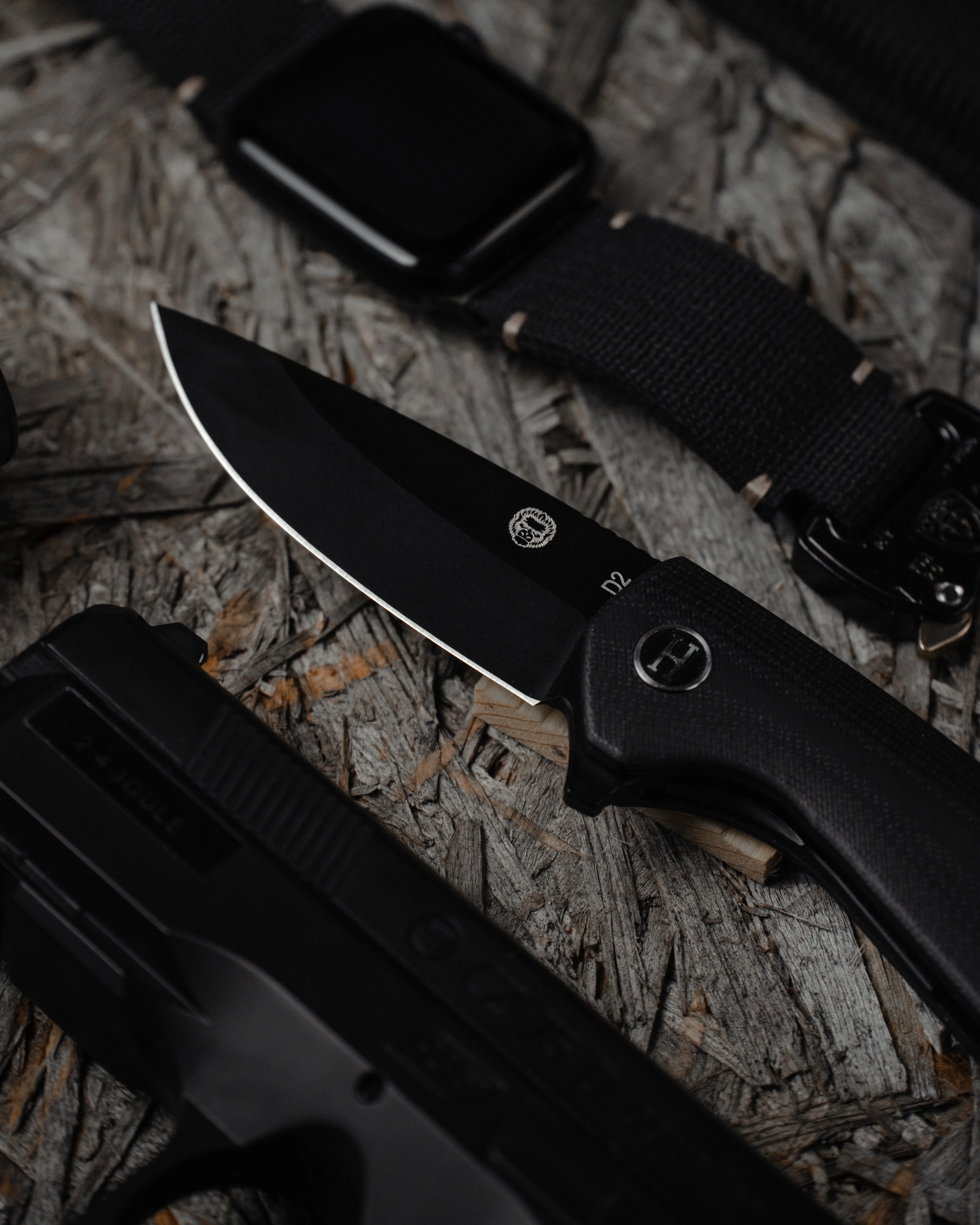 The Peasant Folding Pocket Knife Giftset for Men and Women (Black and Blue) - Image 7