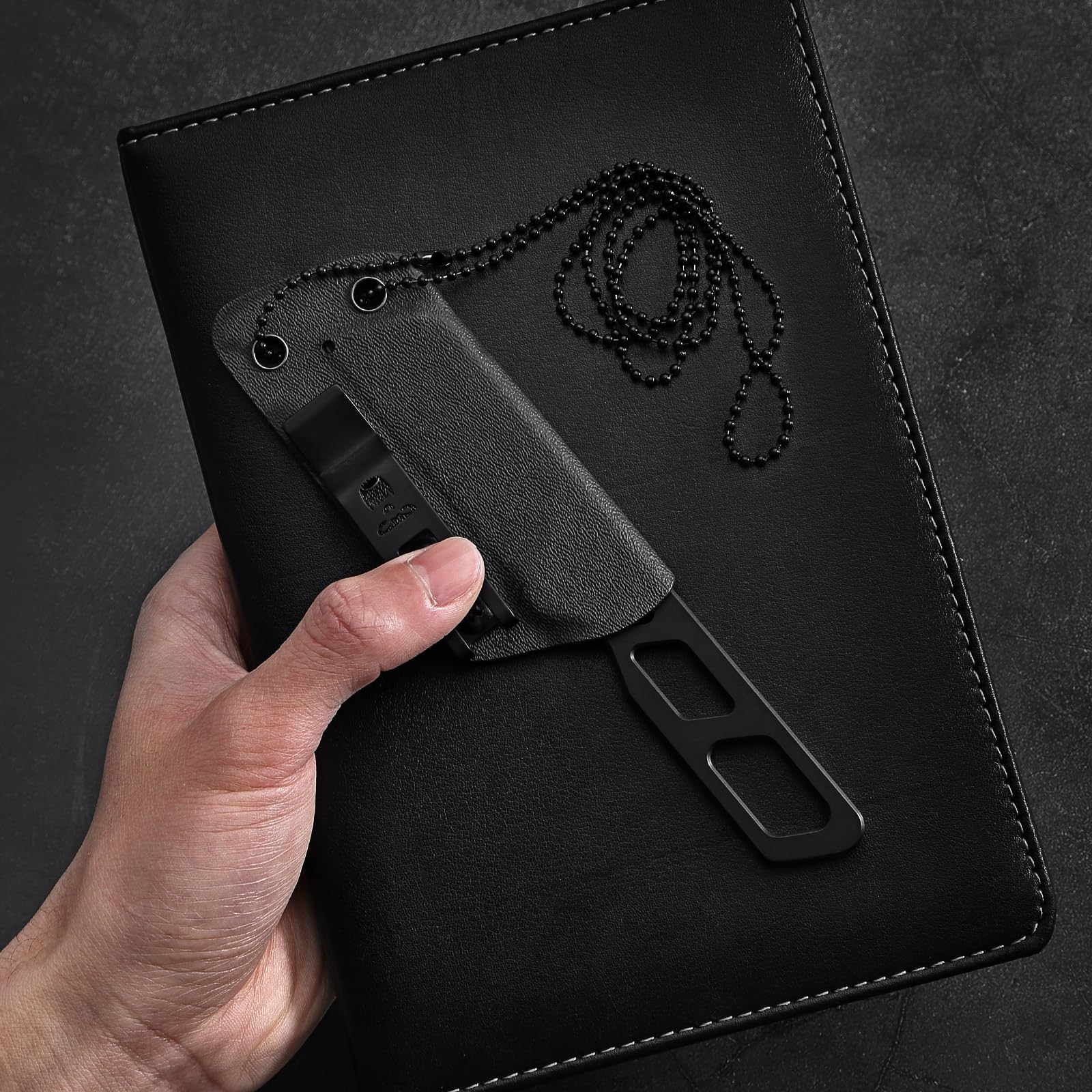 "THE RAZOR BACK" SURVIVAL NECK KNIFE - Image 5