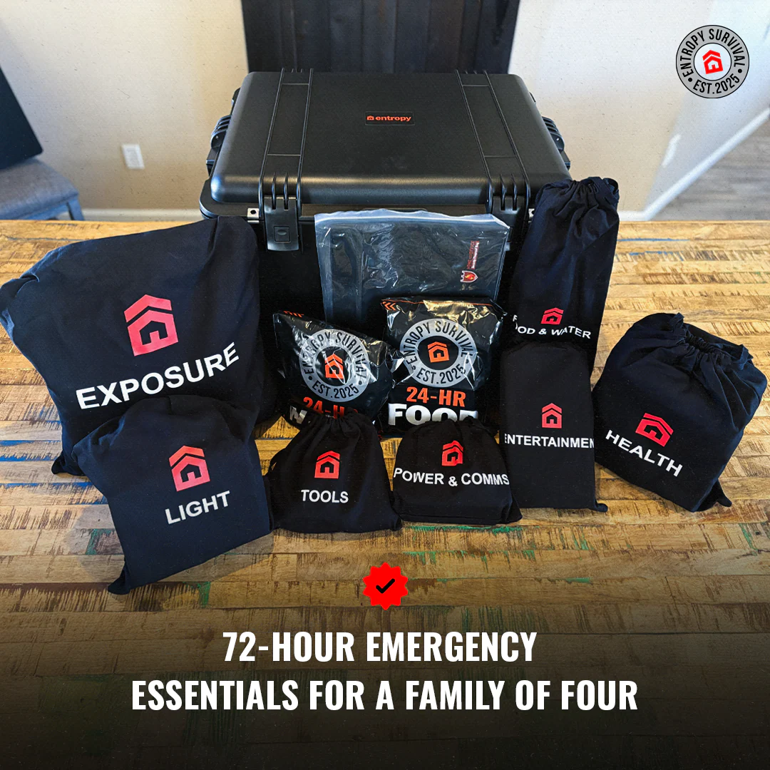 The Safe House Survival Kit | 72-Hour Family Emergency Kit - Image 3