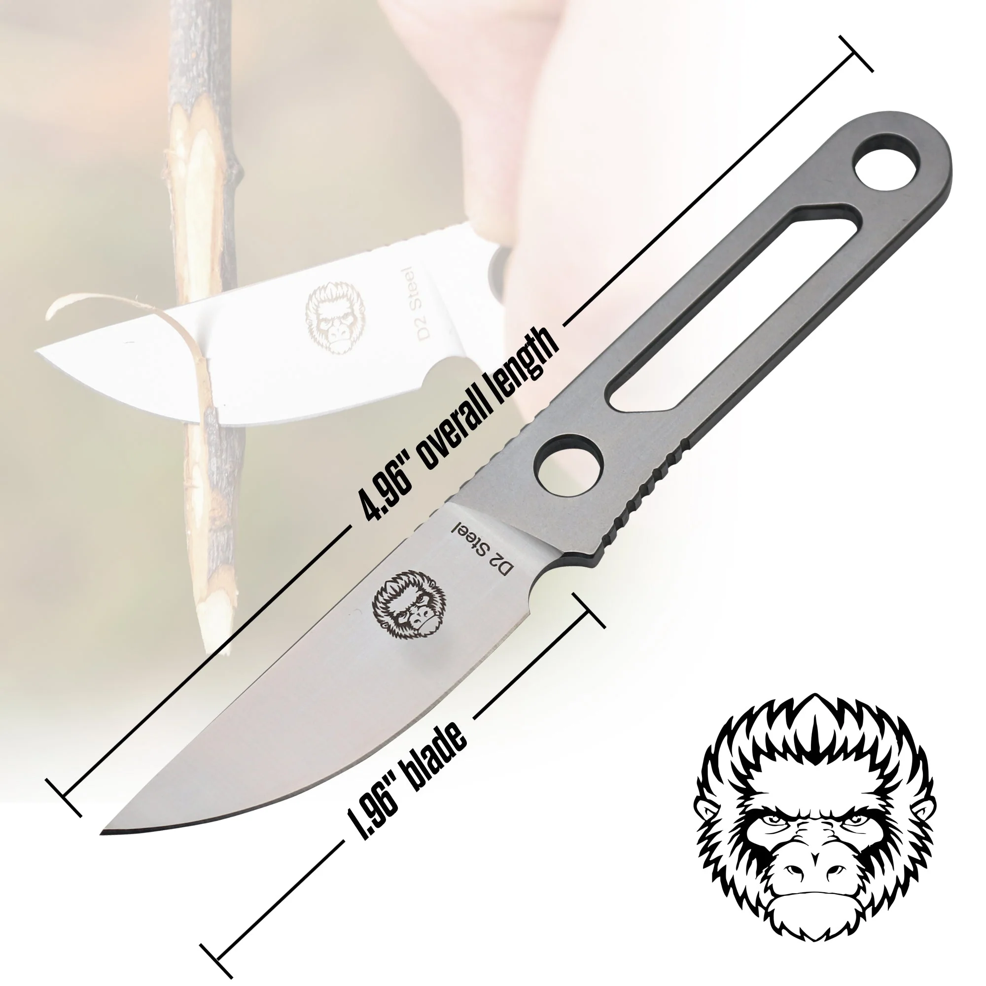 The Scalpel All-Steel Survival Knife Giftset for Outdoors - Image 10