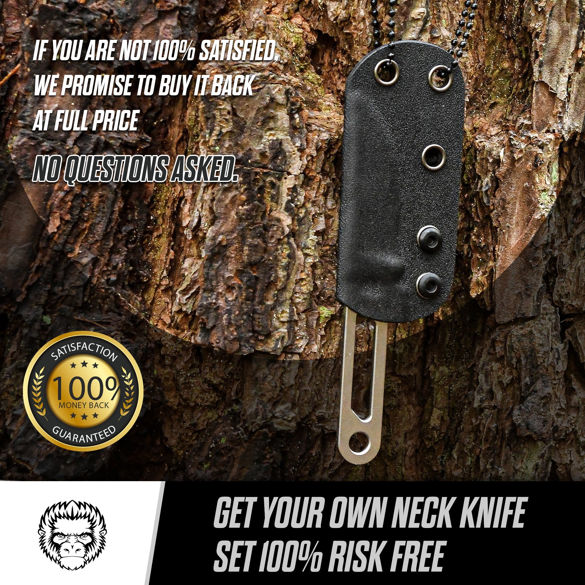 The Scalpel All-Steel Survival Knife Giftset for Outdoors - Image 3
