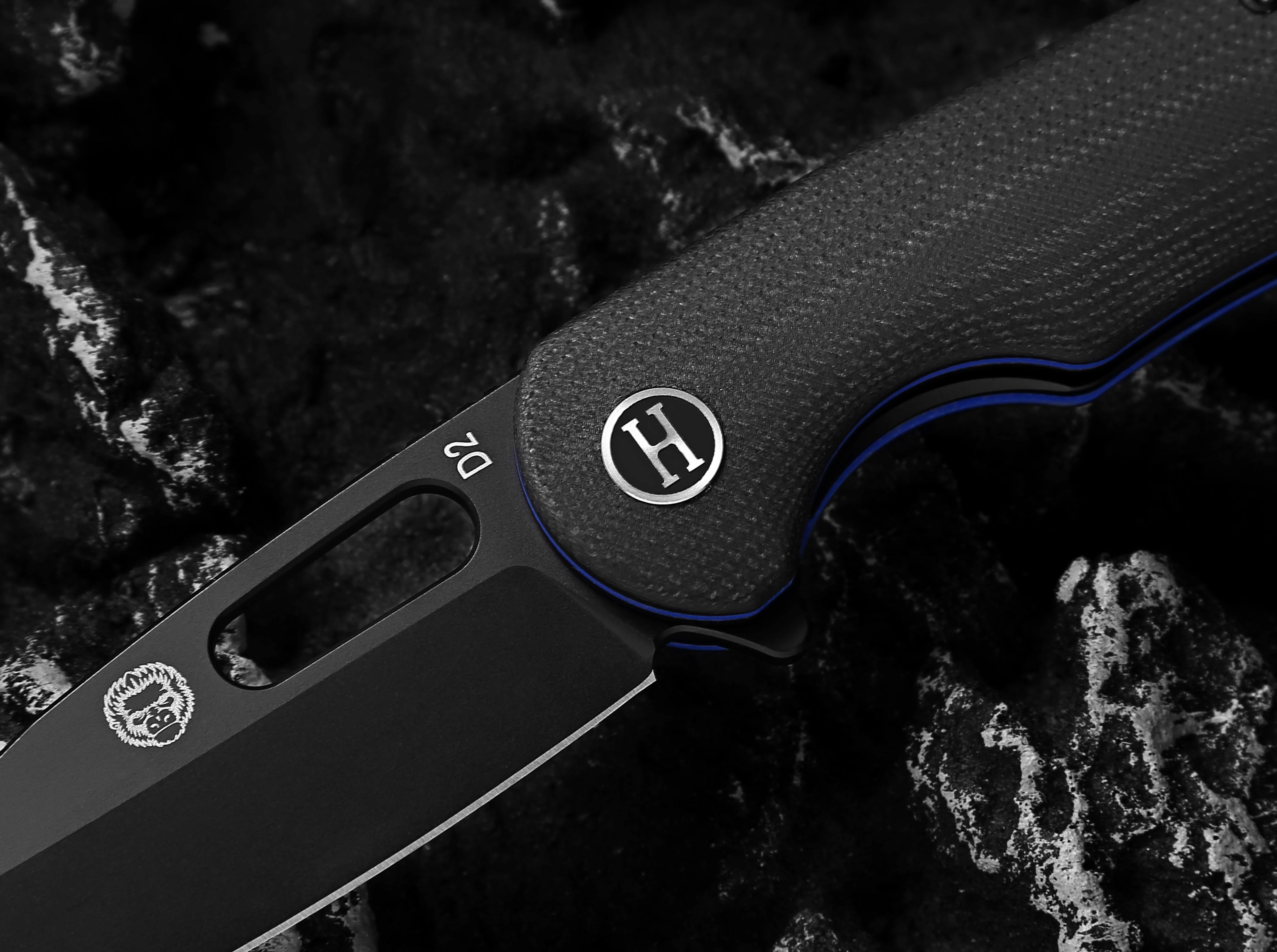 The Venture Point Folding Pocket Knife Giftset for Men and Women (Black and Blue) - Image 10