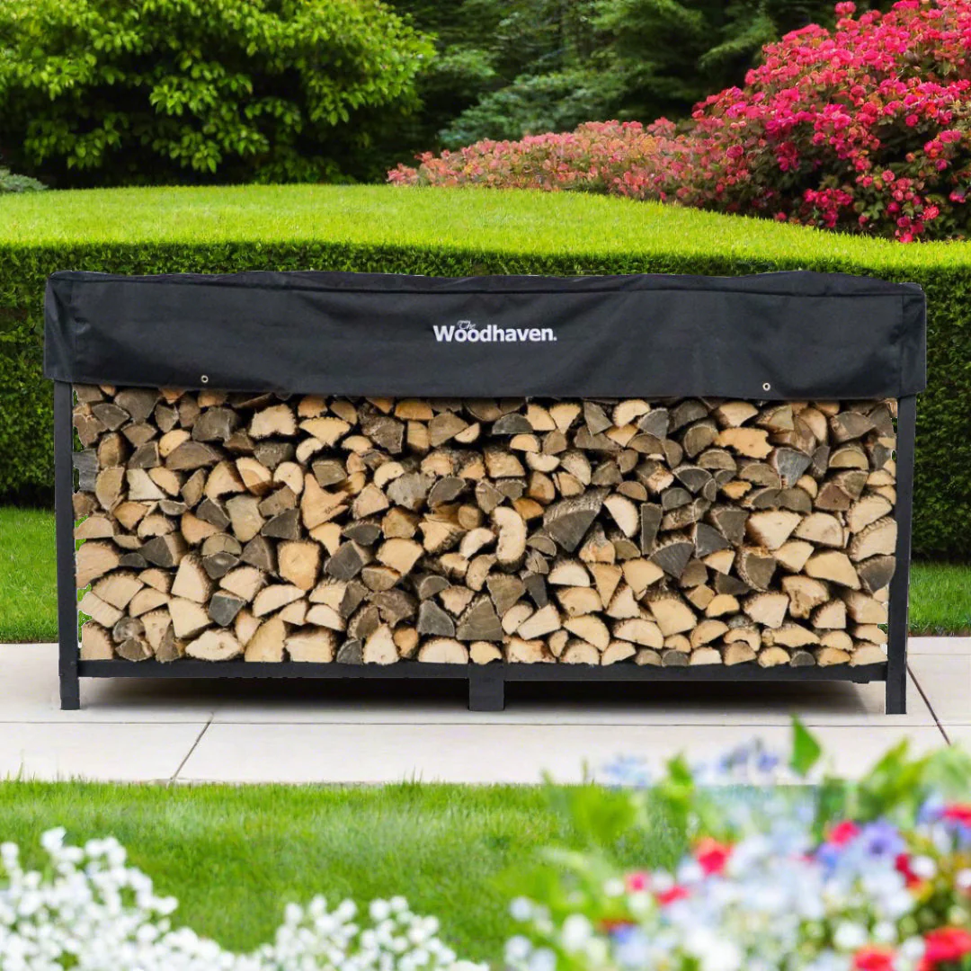 The Woodhaven 10ft Firewood Rack - Image 13