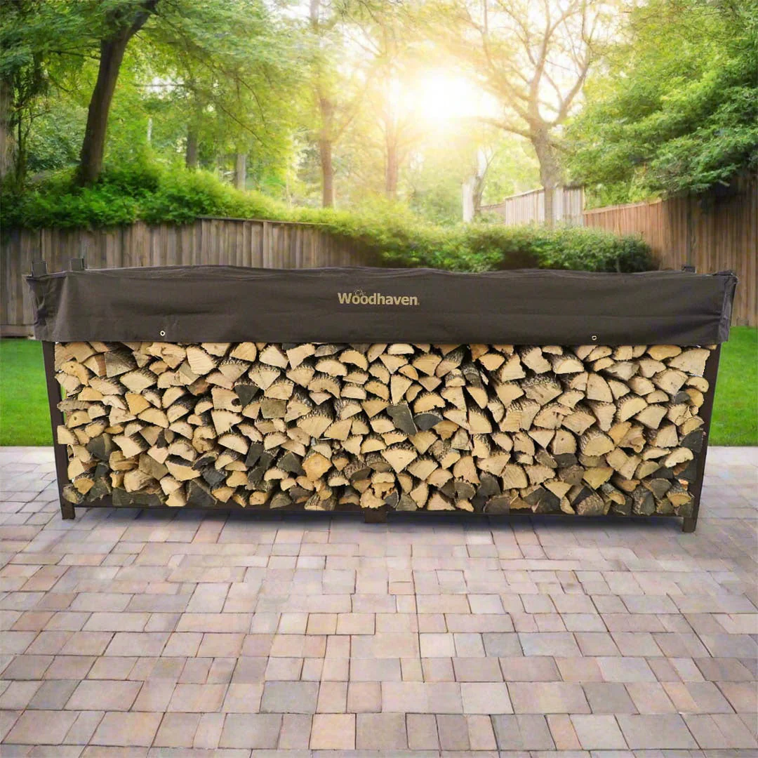 The Woodhaven 10ft Firewood Rack - Image 4