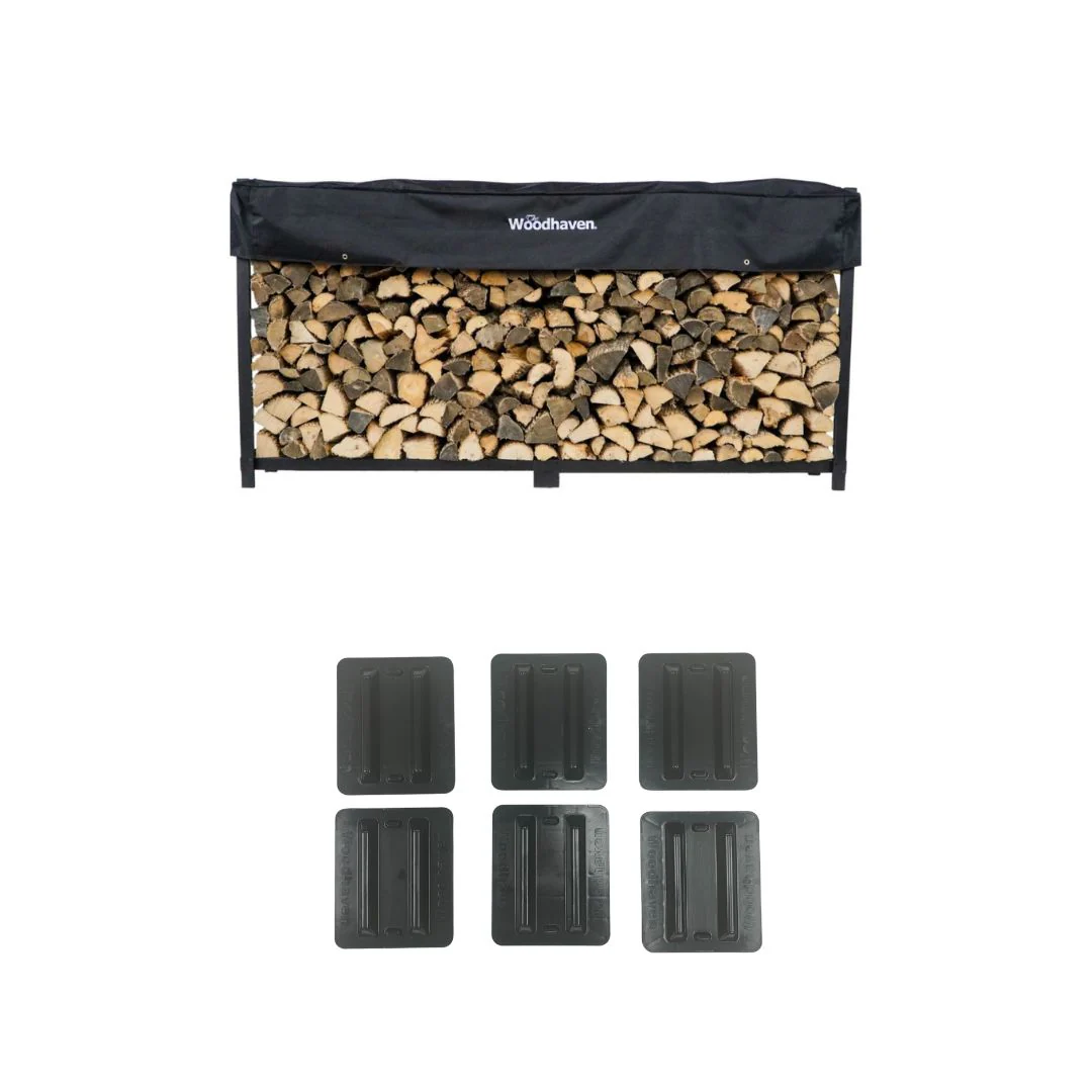 The Woodhaven 10ft Firewood Rack - Image 6