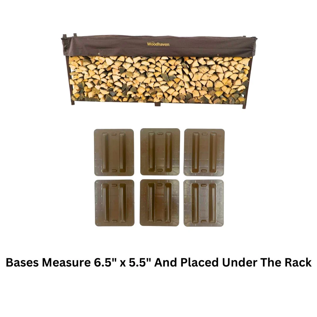The Woodhaven 10ft Firewood Rack - Image 8
