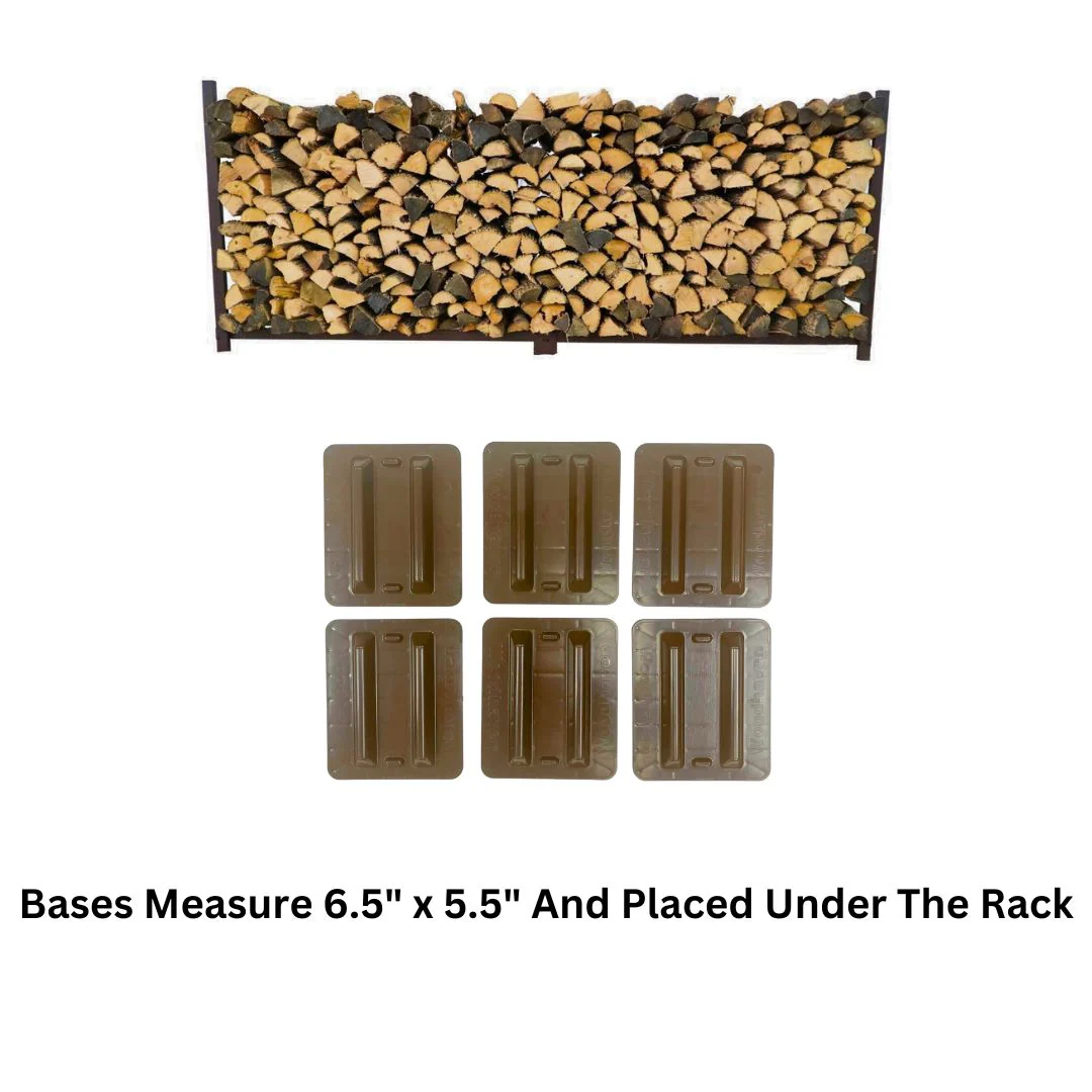The Woodhaven 10ft Firewood Rack - Image 9
