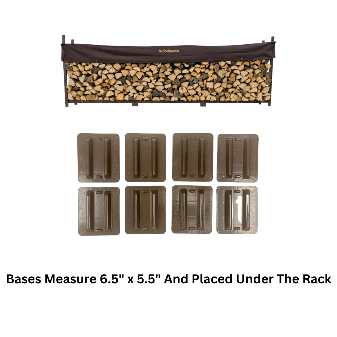 The Woodhaven 12ft Firewood Rack - Image 10