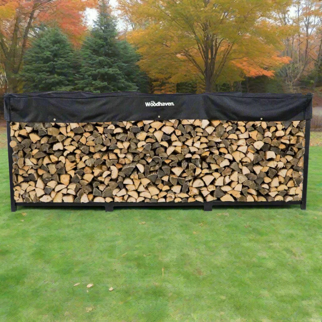 The Woodhaven 12ft Firewood Rack - Image 2