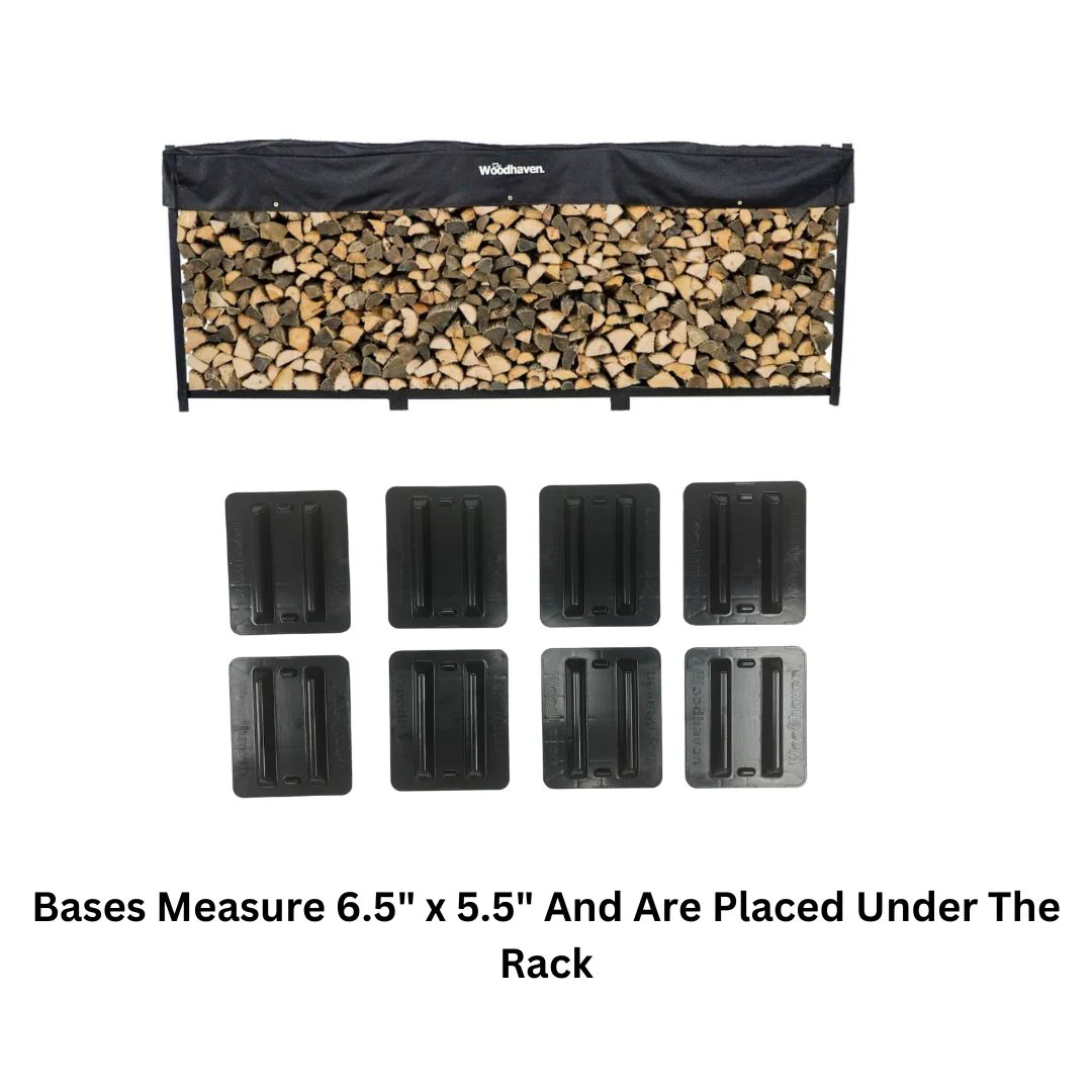 The Woodhaven 12ft Firewood Rack - Image 8